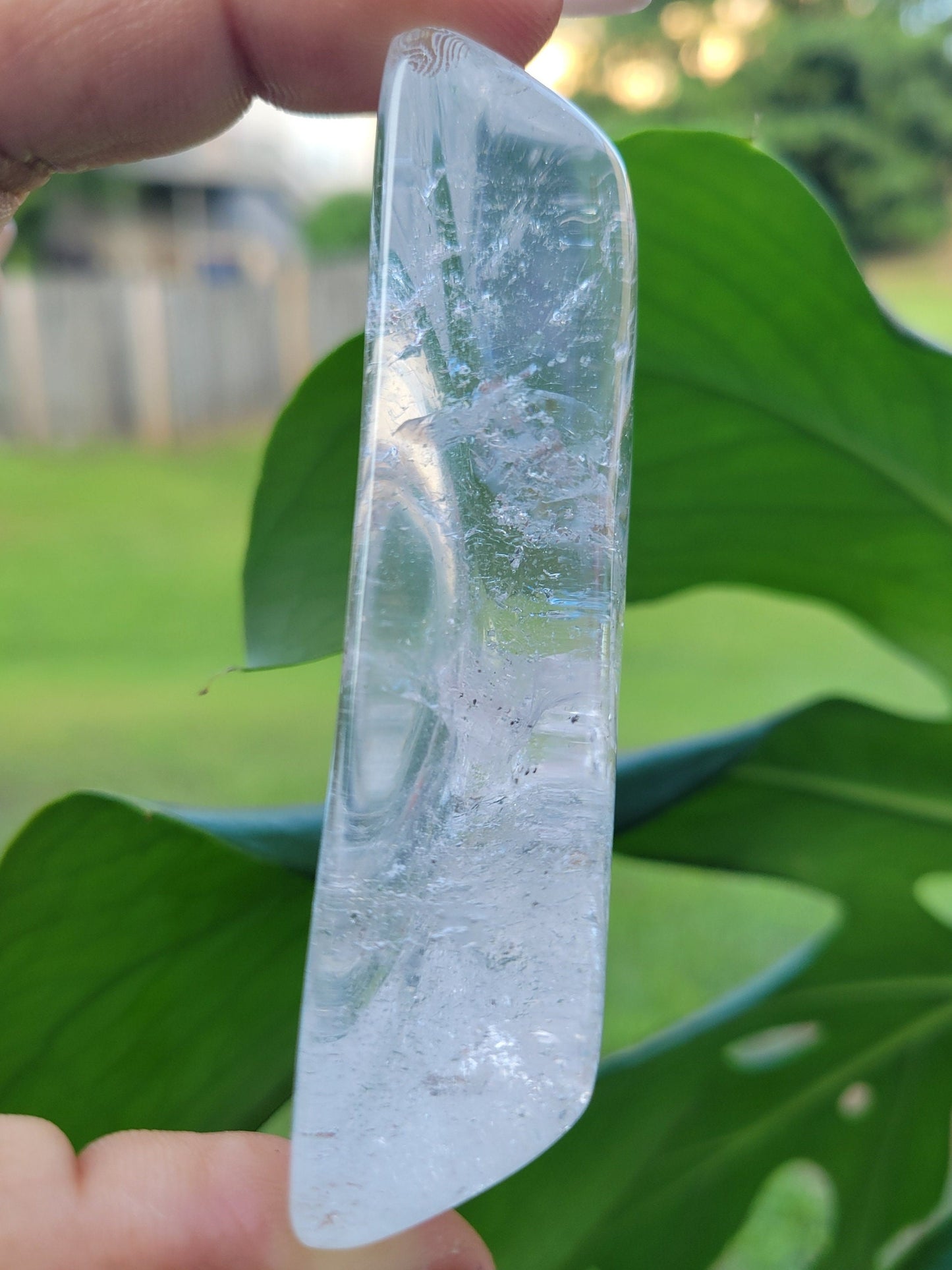 Stunning Clear Quartz Crystal - Moon Bowl Carving - Crystal Collector - Gift - Home Decor
