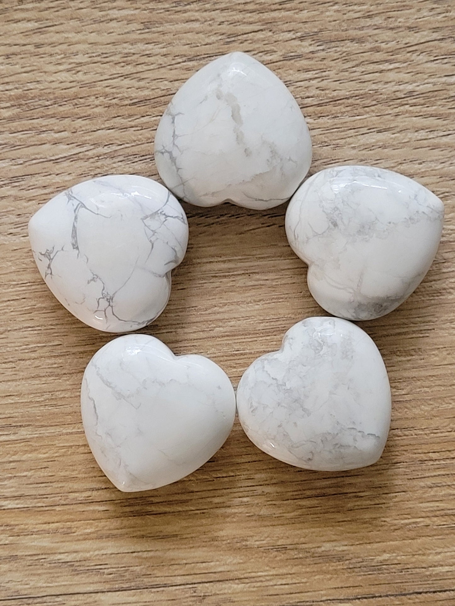 Howlite Heart Crystal Carving |Home Decor | 25g | Intuitively picked | Madeitation Tool | Birthday or Valentines Day Love Gift