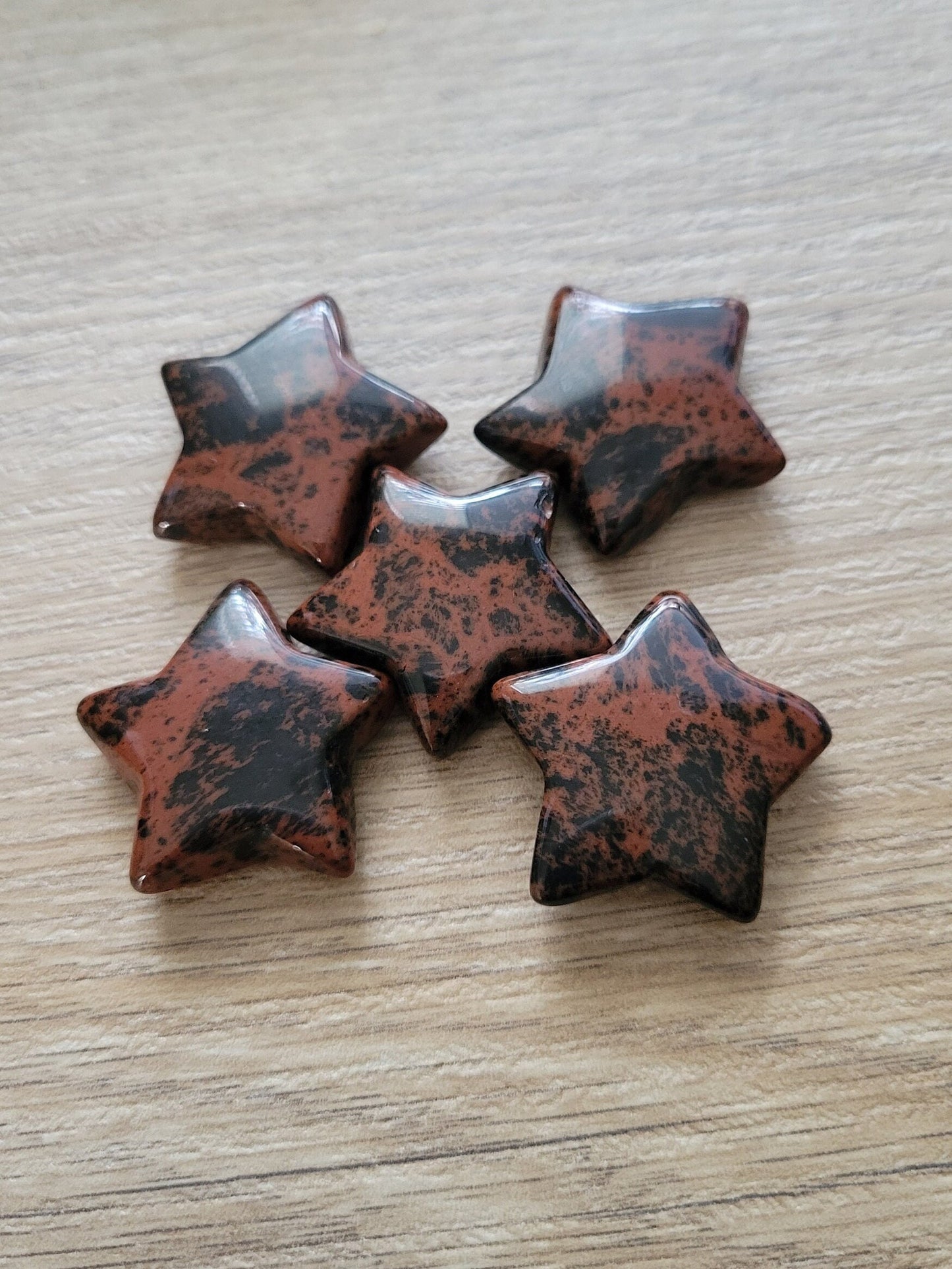 Mahogany Obsidian Star Carving - Healing Gem - Home Decor - 14g - Intuitively Picked