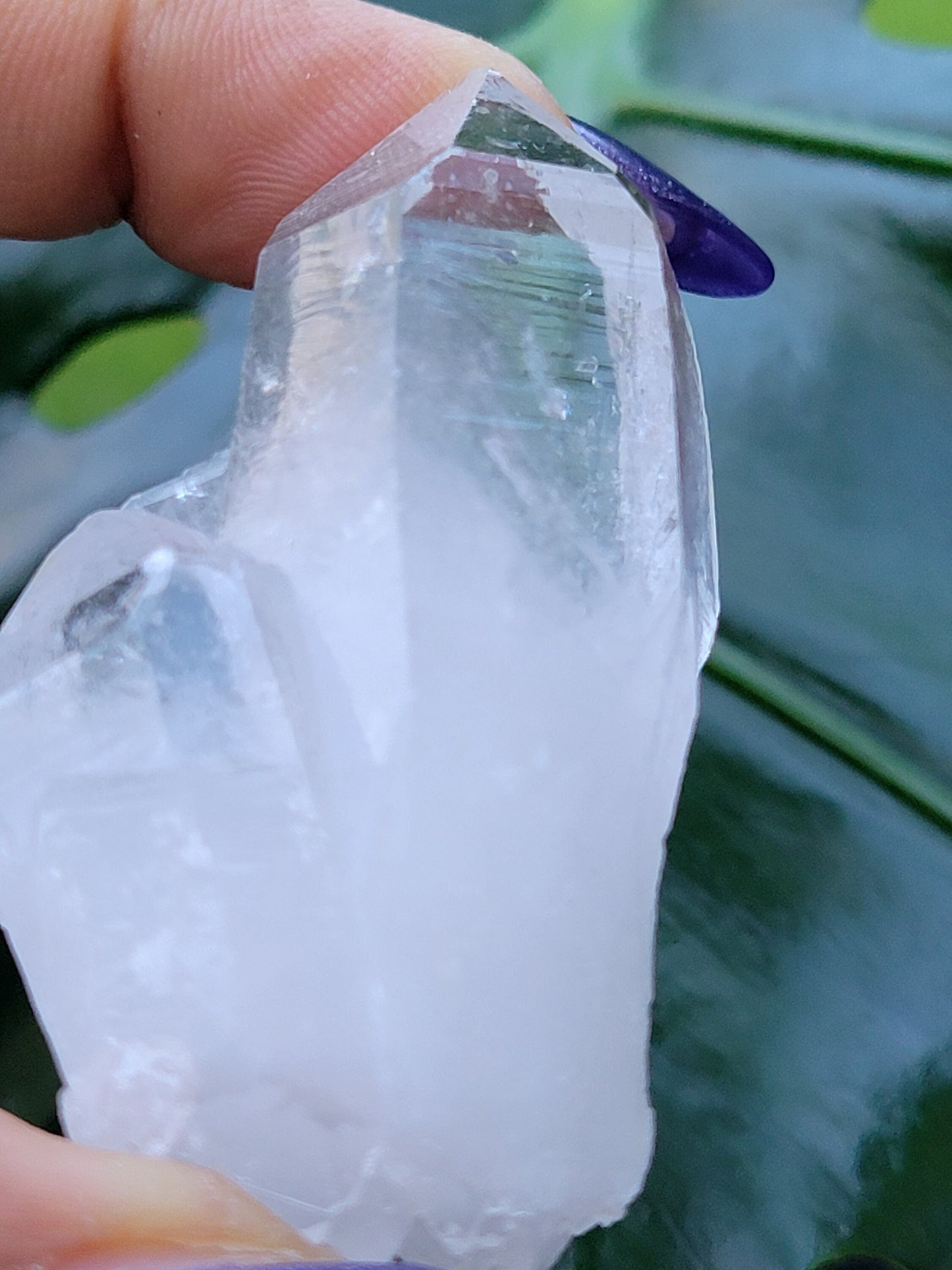 Lemurian Clear Quartz Raw & Natural Crystal Twin Points from Arkansas | Home Decor | Crown Chakra Meditation Tool | Good Energy | Gift