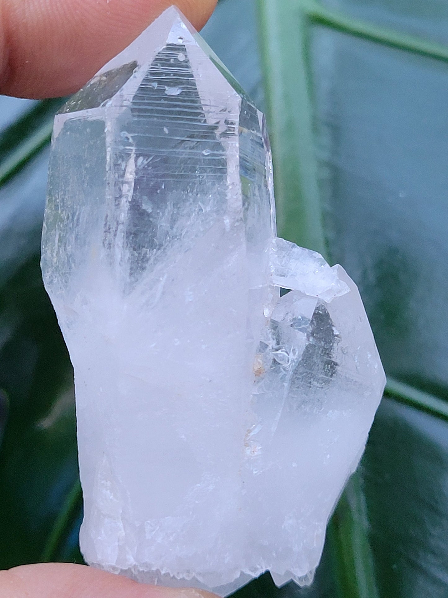 Lemurian Clear Quartz Raw & Natural Crystal Twin Points from Arkansas | Home Decor | Crown Chakra Meditation Tool | Good Energy | Gift
