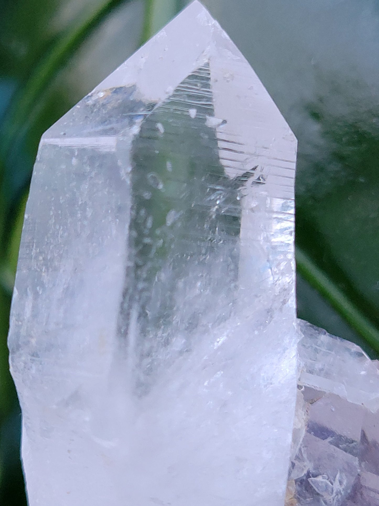 Lemurian Clear Quartz Raw & Natural Crystal Twin Points from Arkansas | Home Decor | Crown Chakra Meditation Tool | Good Energy | Gift