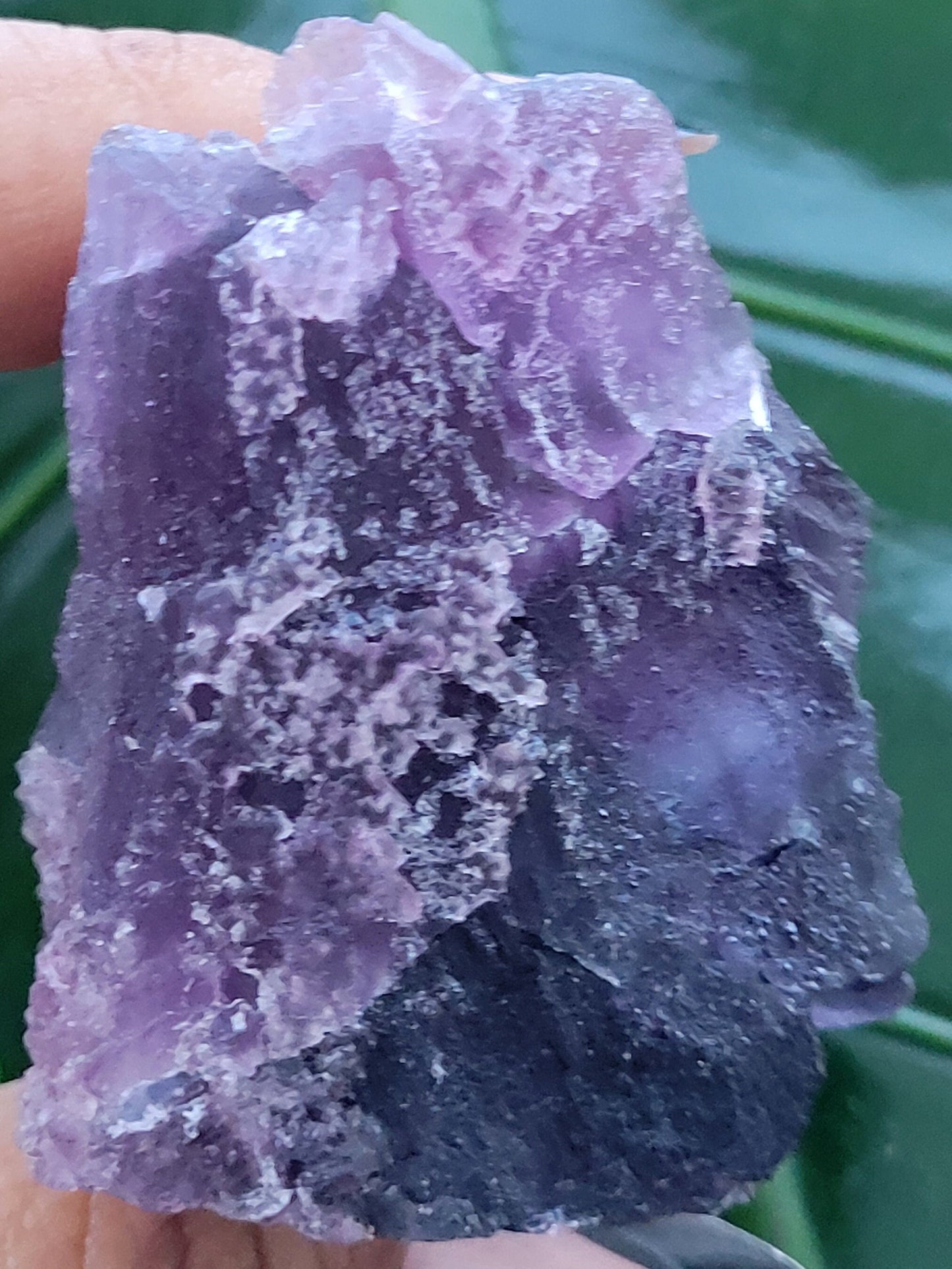 Beautiful Fluorite Specimen | Bicolor Purple and Lavender | Crystal Collector|Home Decor | Birthday Christmas Love Gift Ideas | Genius Stone