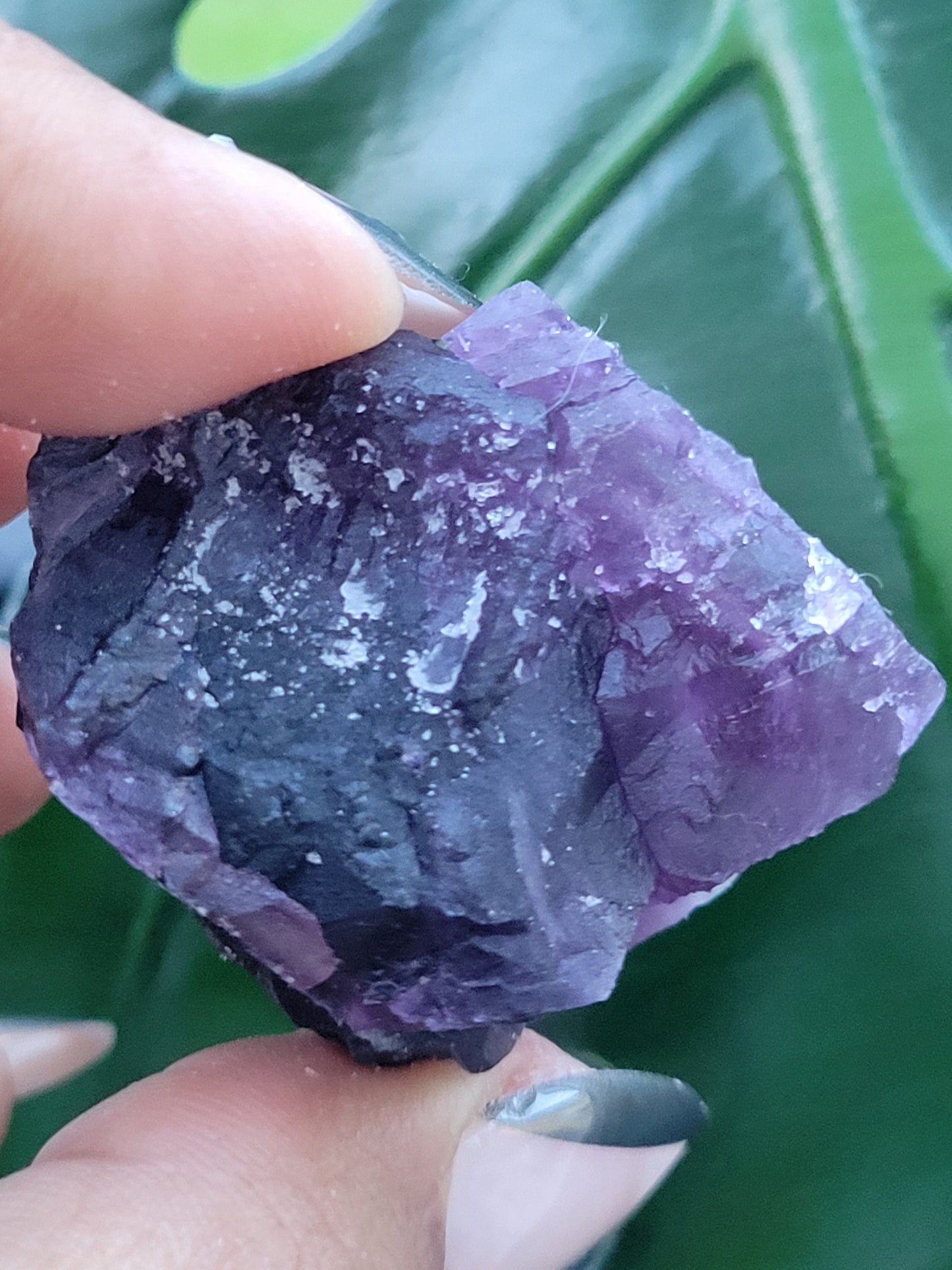 Beautiful Fluorite Specimen | Purple |Crystal Collector | Home Decor | Gift Ideas for Birthday Christmas Love | The Genius Stone