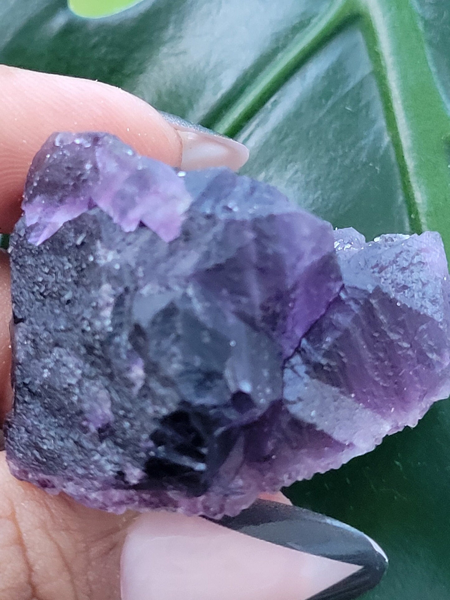 Beautiful Fluorite Specimen | Purple |Crystal Collector | Home Decor | Gift Ideas for Birthday Christmas Love | The Genius Stone