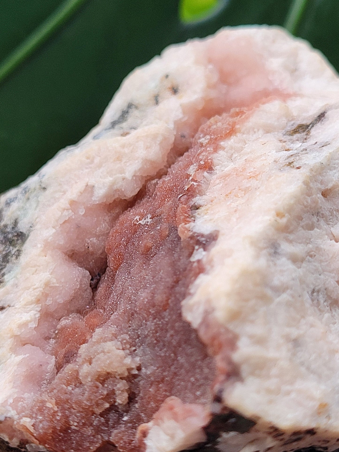 Pretty in Pink Starbloom Druze Cobalto Calcite on Matrix Specimen - Natural Gemstones - Home Decor - Gift - Crystal Collectors - Mexico