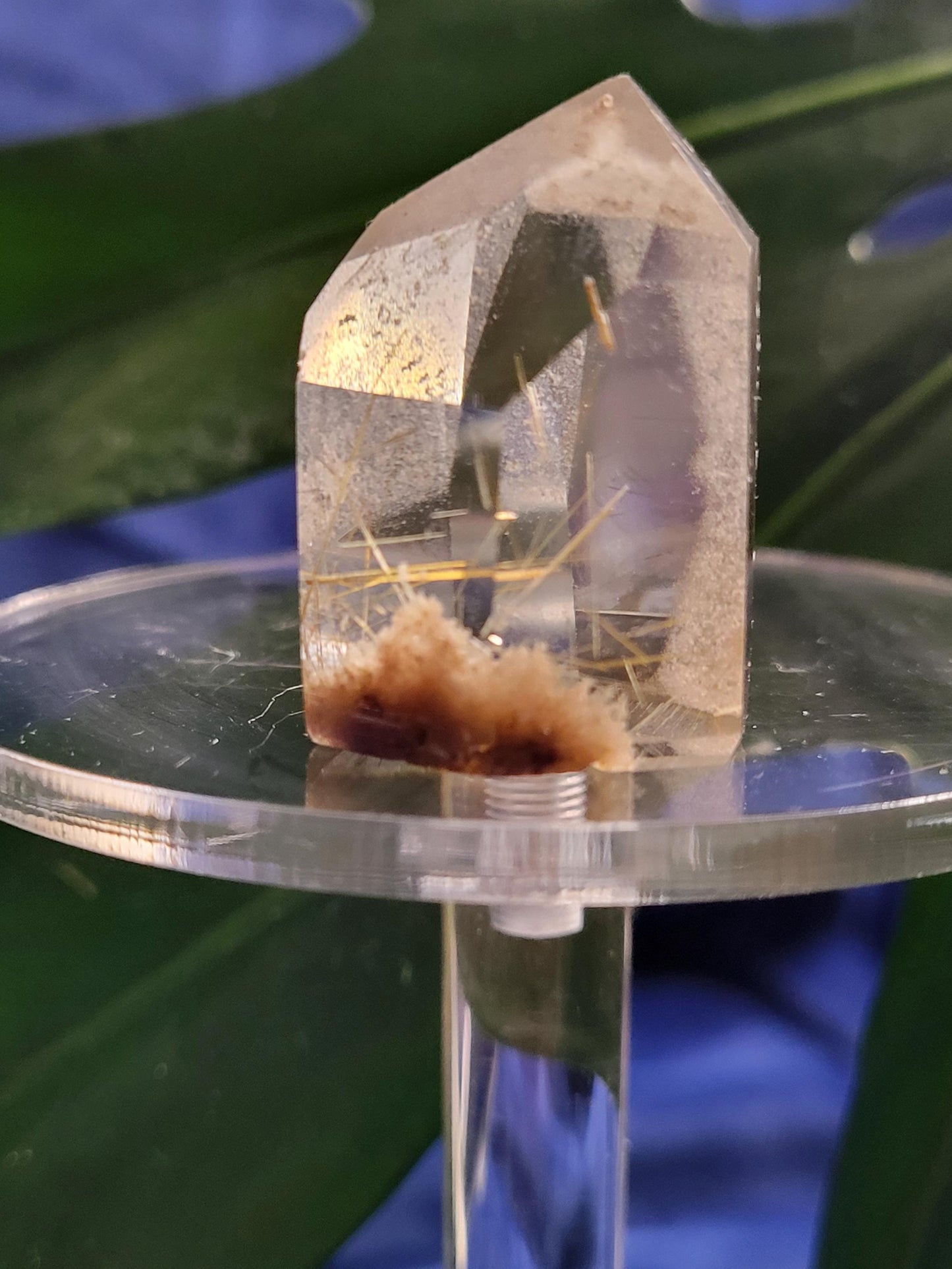 AAA Grade Stunning Rutilated Clear Quartz from Brazil | Lodolite & Gold Rutile Inclusions | Collectors Piece | Gift Ideas | All Chakras