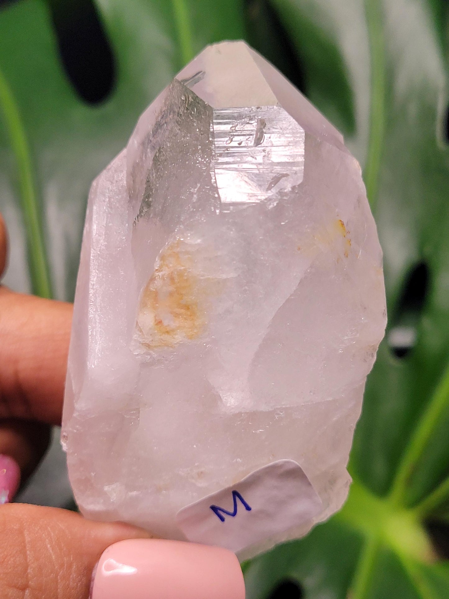 Stunning Lemurian Clear Quartz Crystal Point-Crystal Collectors-Birthday Anniversary Christmas Gift-Home Decor-Gift Ideas-High Quality