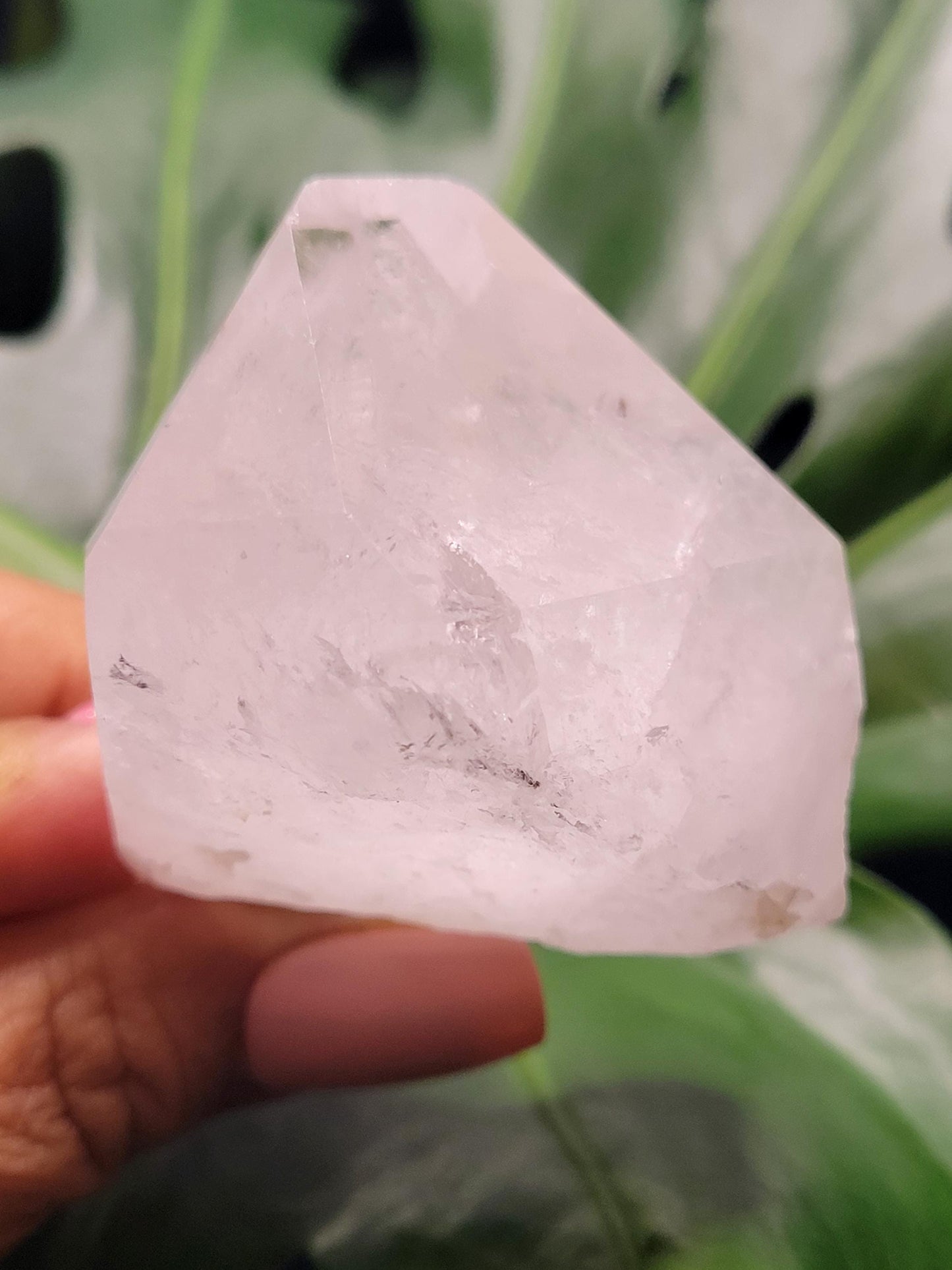 Stunning Lemurian Clear Quartz Crystal Point-Crystal Collectors-Birthday Anniversary Christmas Gift-Home Decor-Gift Ideas-High Quality