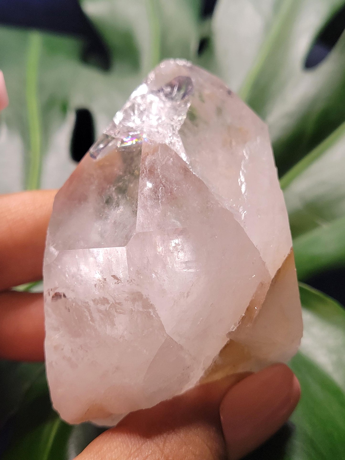 Stunning Lemurian Clear Quartz Crystal Point-Crystal Collectors-Birthday Anniversary Christmas Gift-Home Decor-Gift Ideas-High Quality