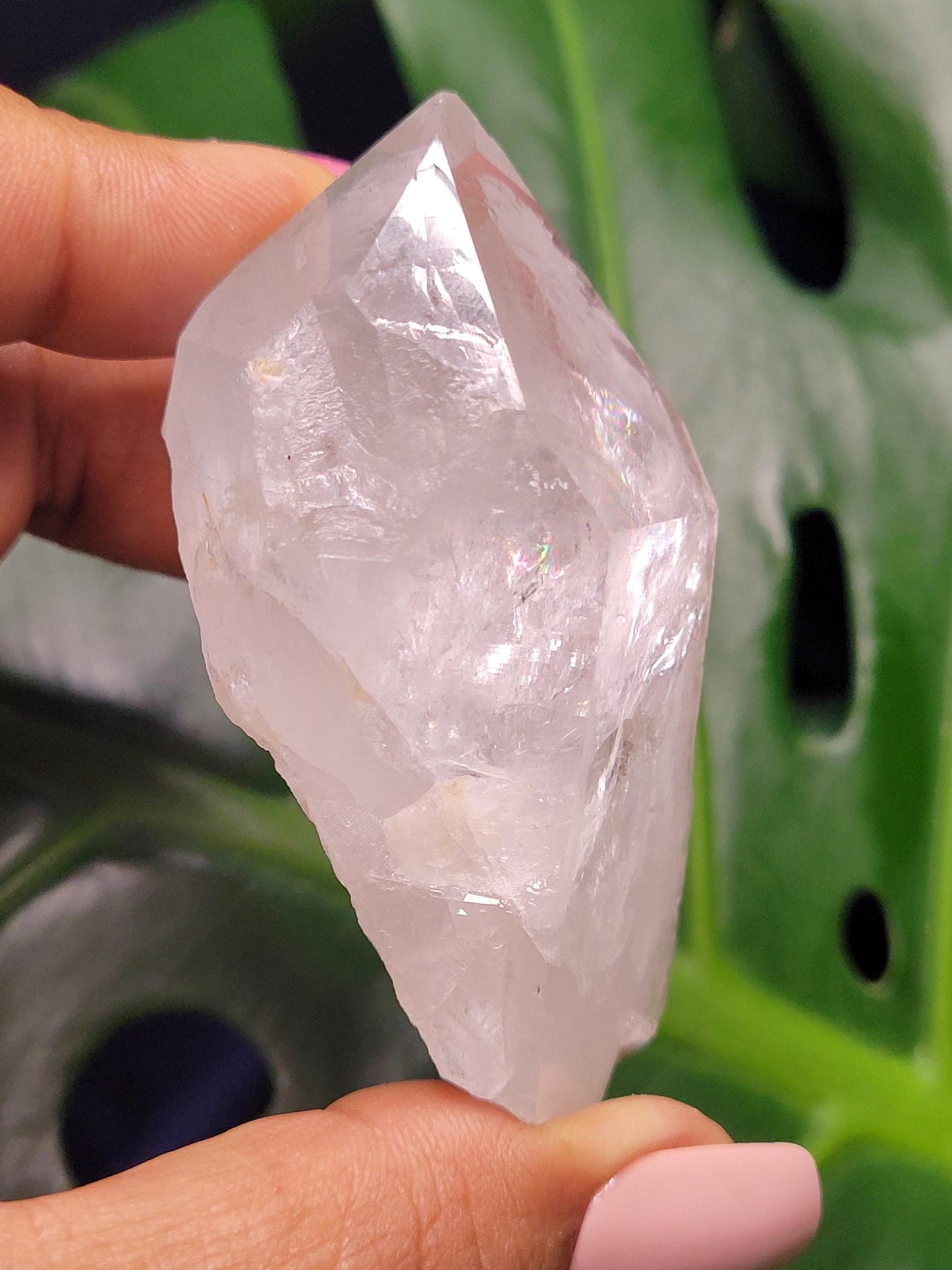 Stunning Lemurian Clear Quartz Crystal Point-Crystal Collectors-Birthday Anniversary Christmas Gift-Home Decor-Gift Ideas-High Quality