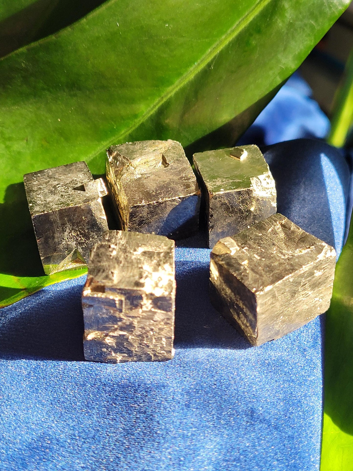 Pretty and Shiny cubes of Pyrite from Spain - Your Pick - Crystal Collector Christmas Birthday Gift Ideas - Gold Love - 19-28 grams