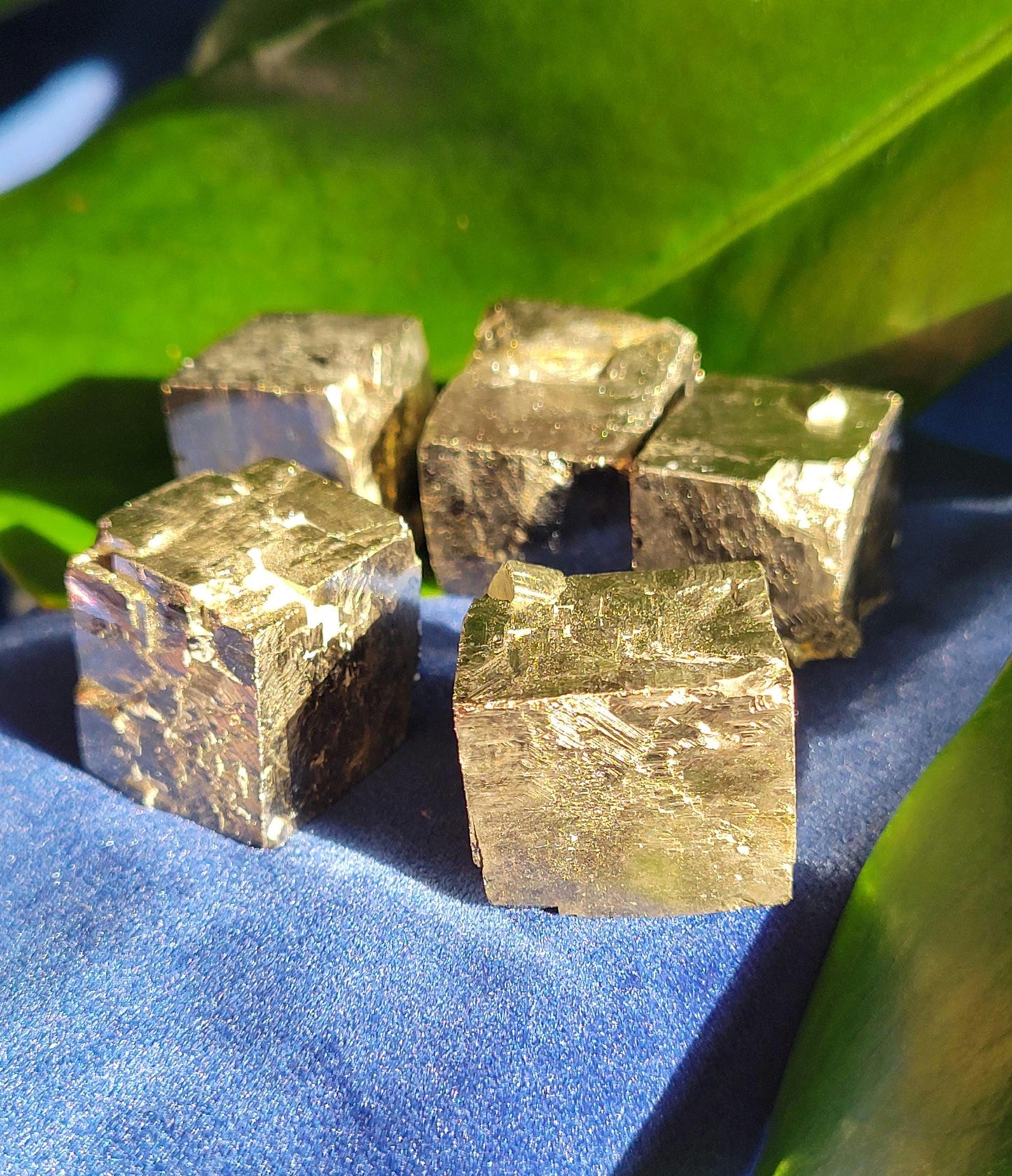 Pretty and Shiny cubes of Pyrite from Spain - Your Pick - Crystal Collector Christmas Birthday Gift Ideas - Gold Love - 19-28 grams