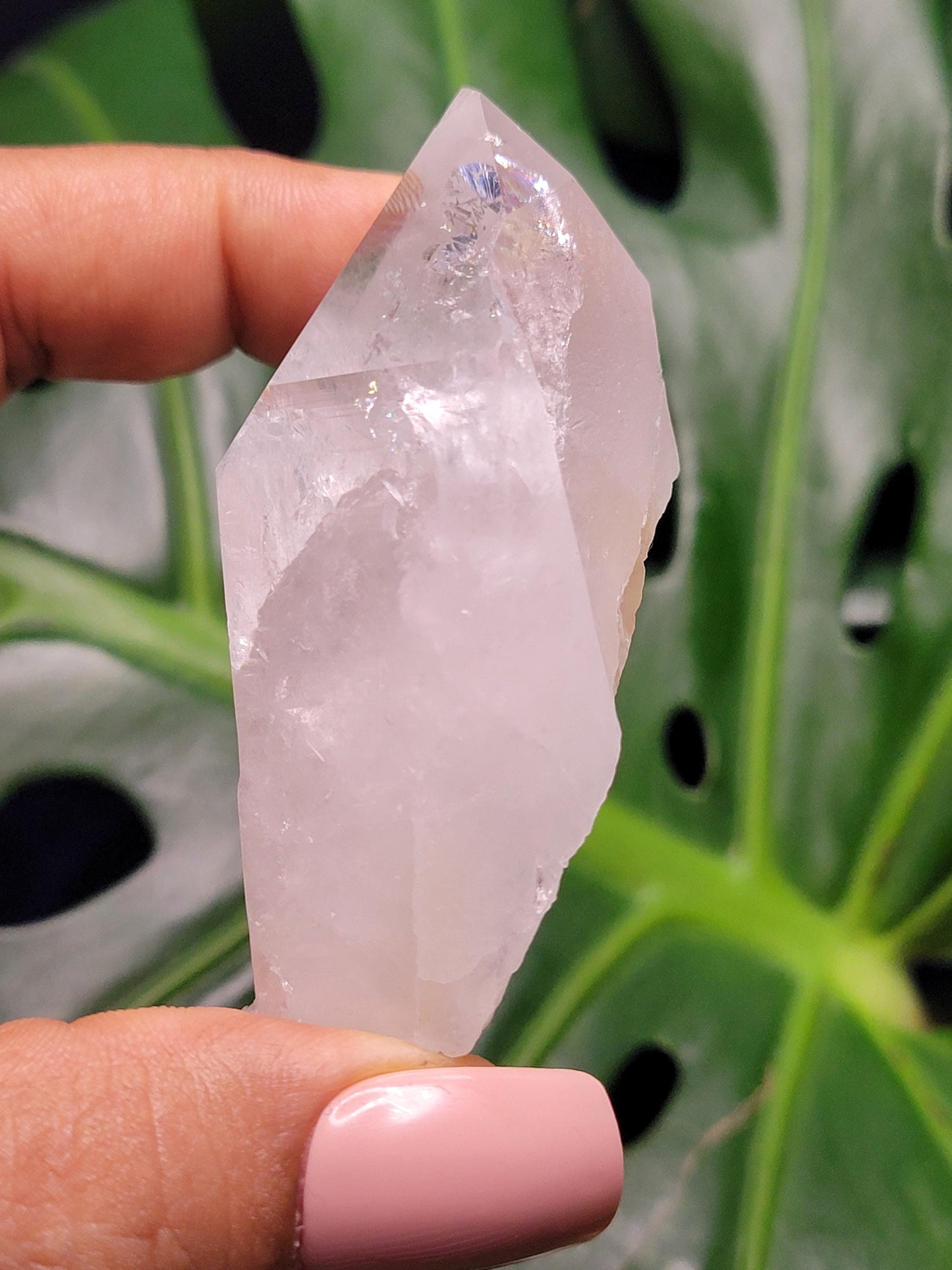 Stunning Lemurian Clear Quartz Crystal Point-Crystal Collectors-Birthday Anniversary Christmas Gift-Home Decor-Gift Ideas-High Quality