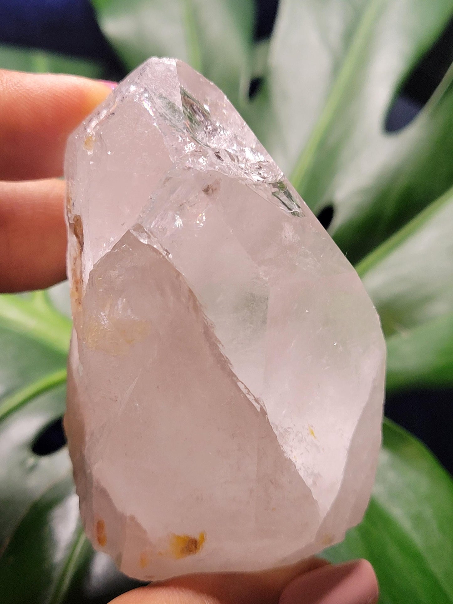 Stunning Lemurian Clear Quartz Crystal Point-Crystal Collectors-Birthday Anniversary Christmas Gift-Home Decor-Gift Ideas-High Quality