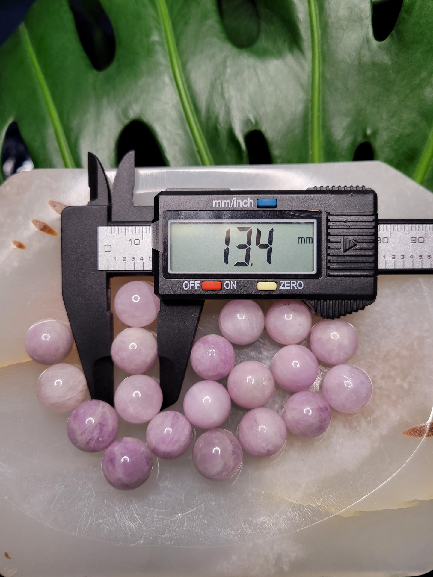 13mm Kunzite Spheres - Intuitively Picked - Crystal Collector - Birthday Anniversary Christmas Gift Ideas - Home Decor - Lavender Pink