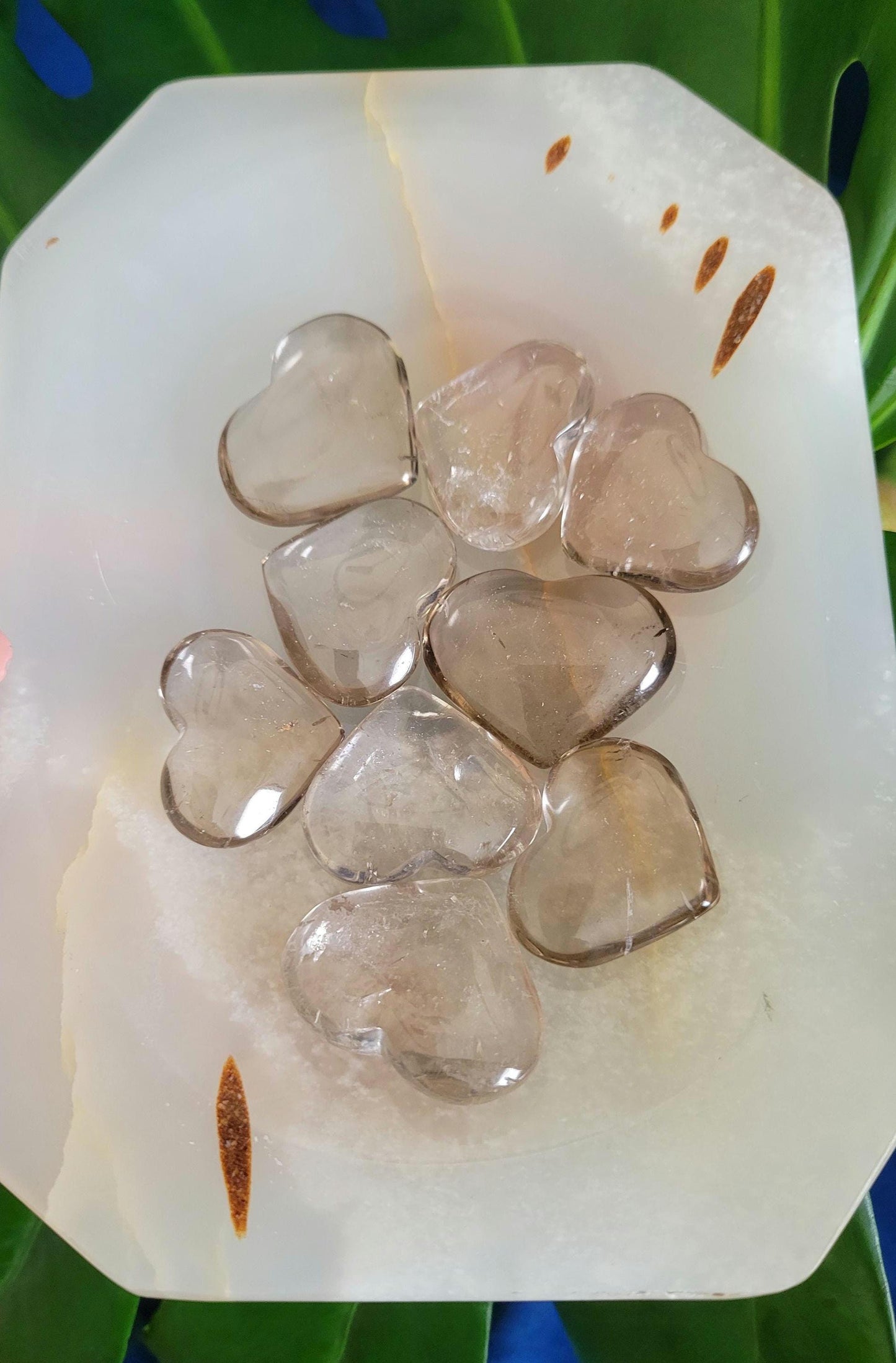 AAA High Quality Smoky Quartz Heart - Crystal Carving - Gemstone Hearts - Birthday Anniversary Christmas Love Gift Ideas - Crystal Collector