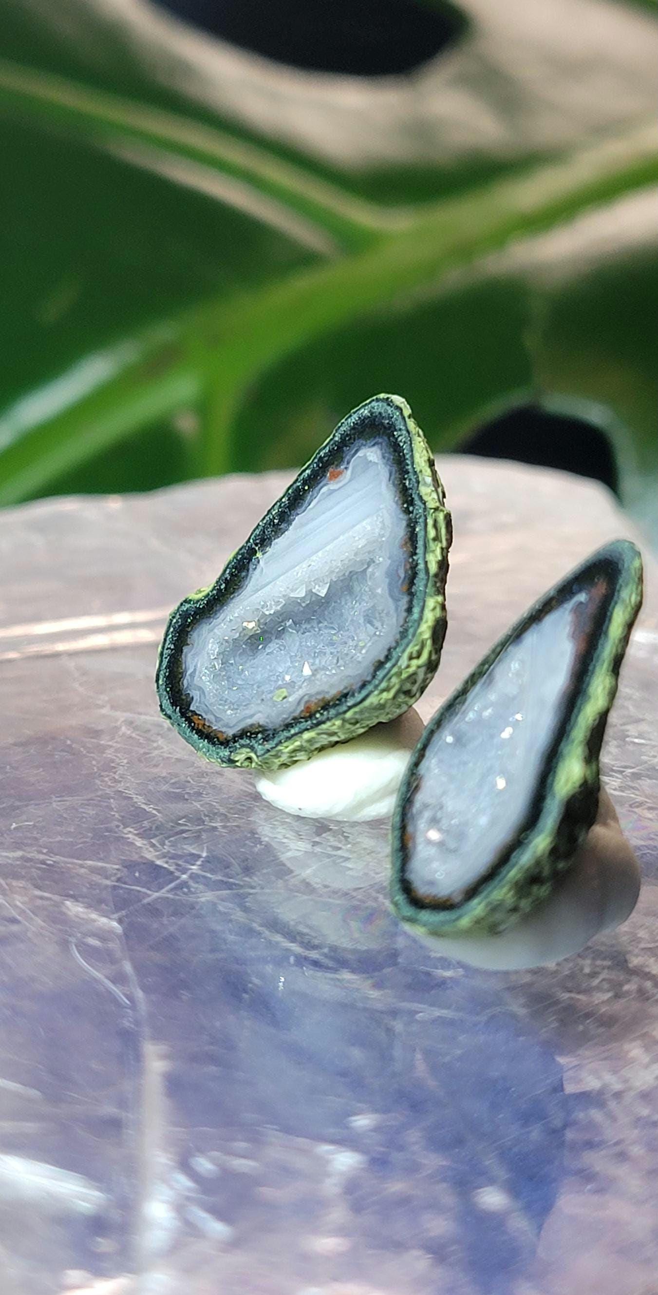 Stunning Mexican Mini Geodes with Quartz Druze | Crystal Collector | Jewelry Accessories | Home Decor | Birthday Christmas gift Ideas