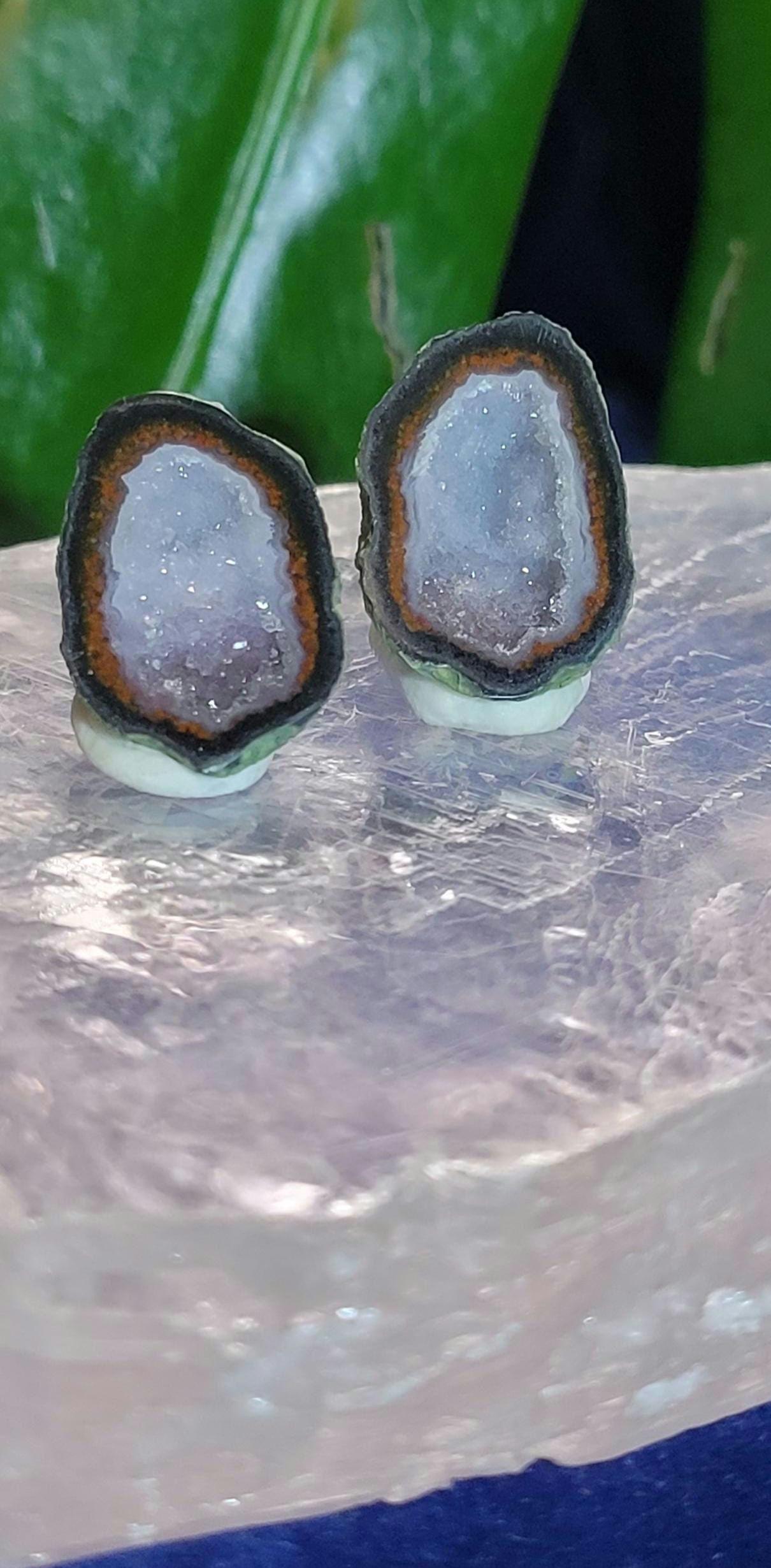 Stunning Mexican Mini Geodes with Quartz Druze | Crystal Collector | Jewelry Accessories | Home Decor | Birthday Christmas gift Ideas