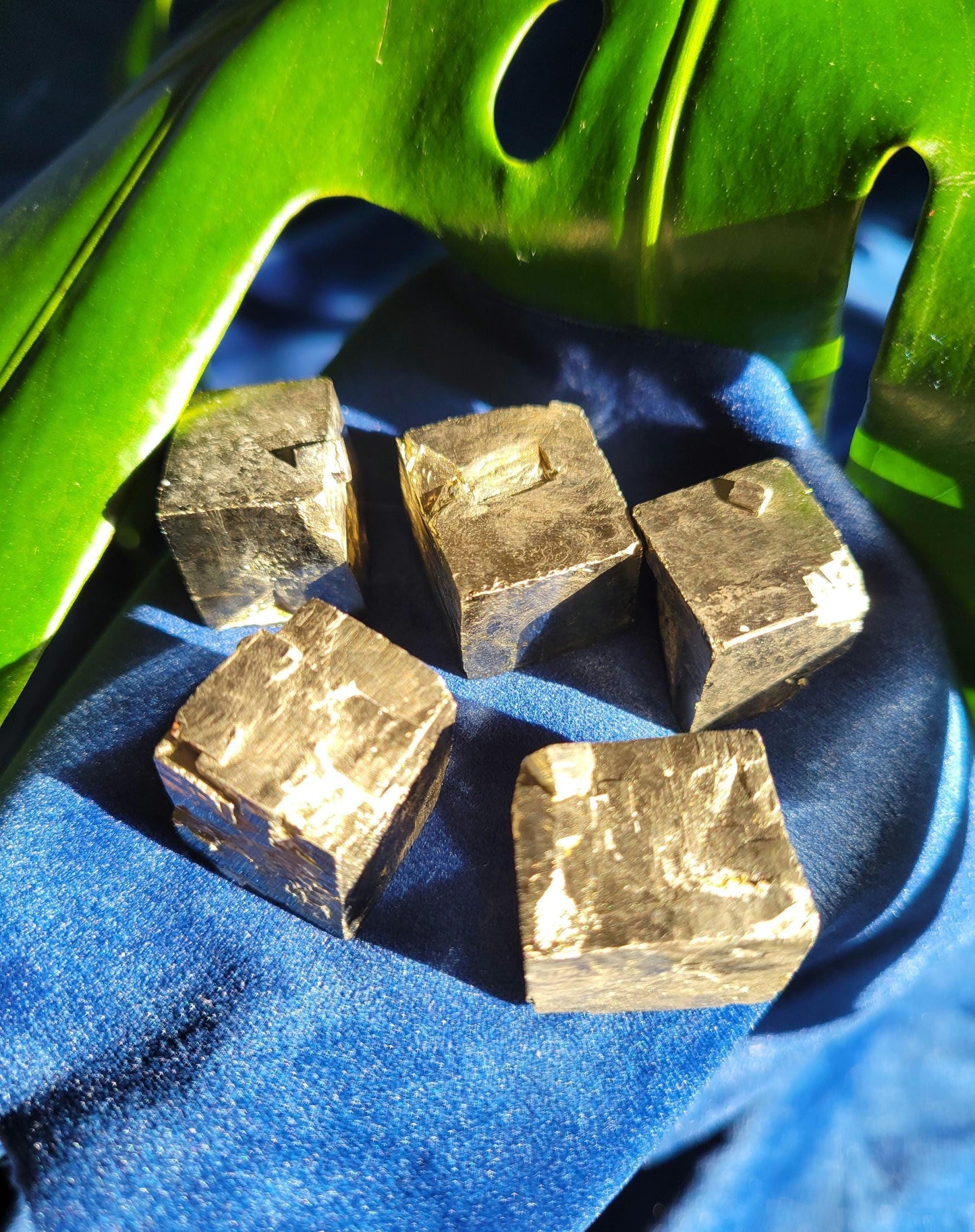 Pretty and Shiny cubes of Pyrite from Spain - Your Pick - Crystal Collector Christmas Birthday Gift Ideas - Gold Love - 19-28 grams