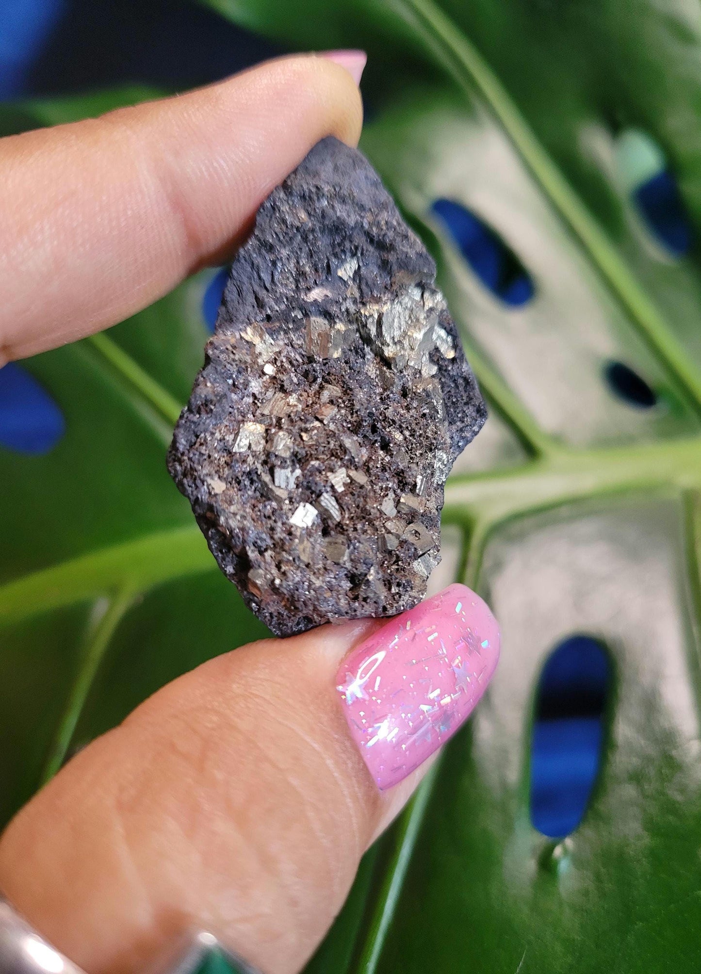 Raw Shungite with Pyrite from Russia|Your Pick|Crystal Collector|The Miracle Stone|Black and Gold|Gift ideas