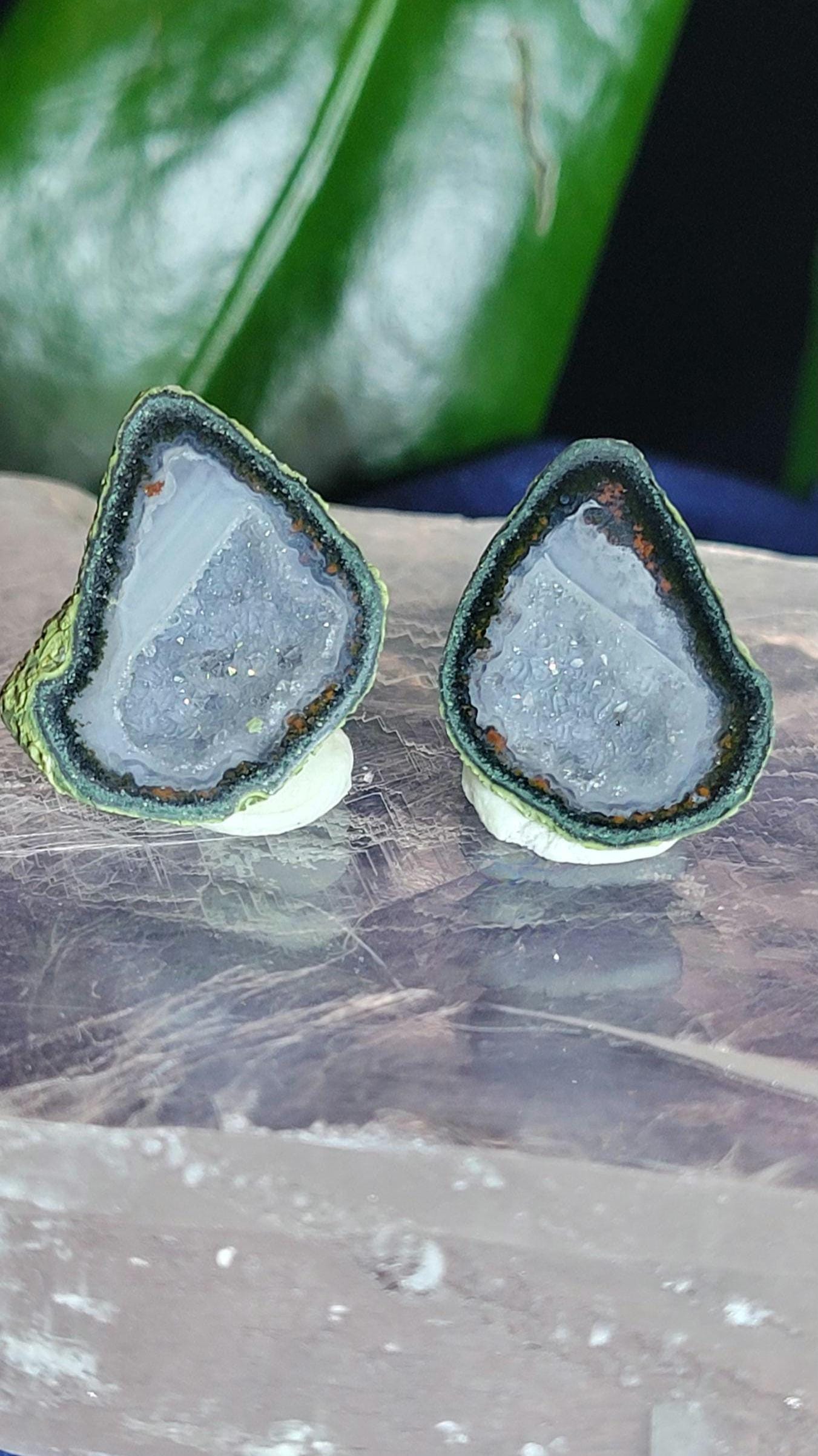 Stunning Mexican Mini Geodes with Quartz Druze | Crystal Collector | Jewelry Accessories | Home Decor | Birthday Christmas gift Ideas