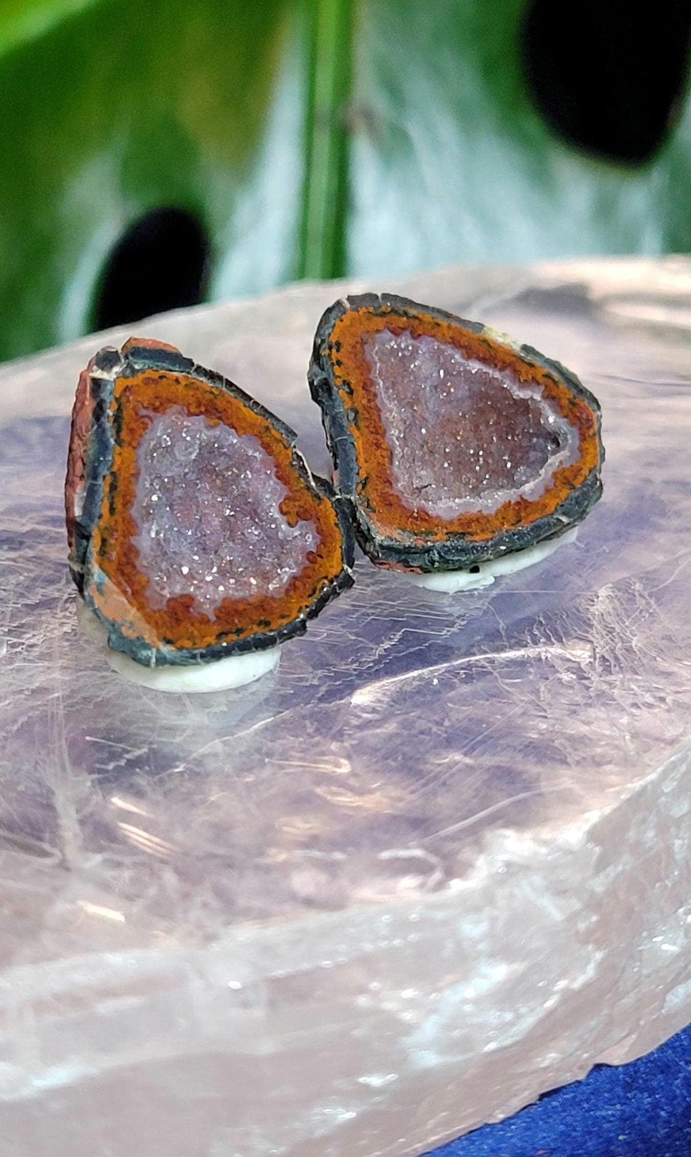 Stunning Mexican Mini Geodes with Quartz Druze | Crystal Collector | Jewelry Accessories | Home Decor | Birthday Christmas gift Ideas