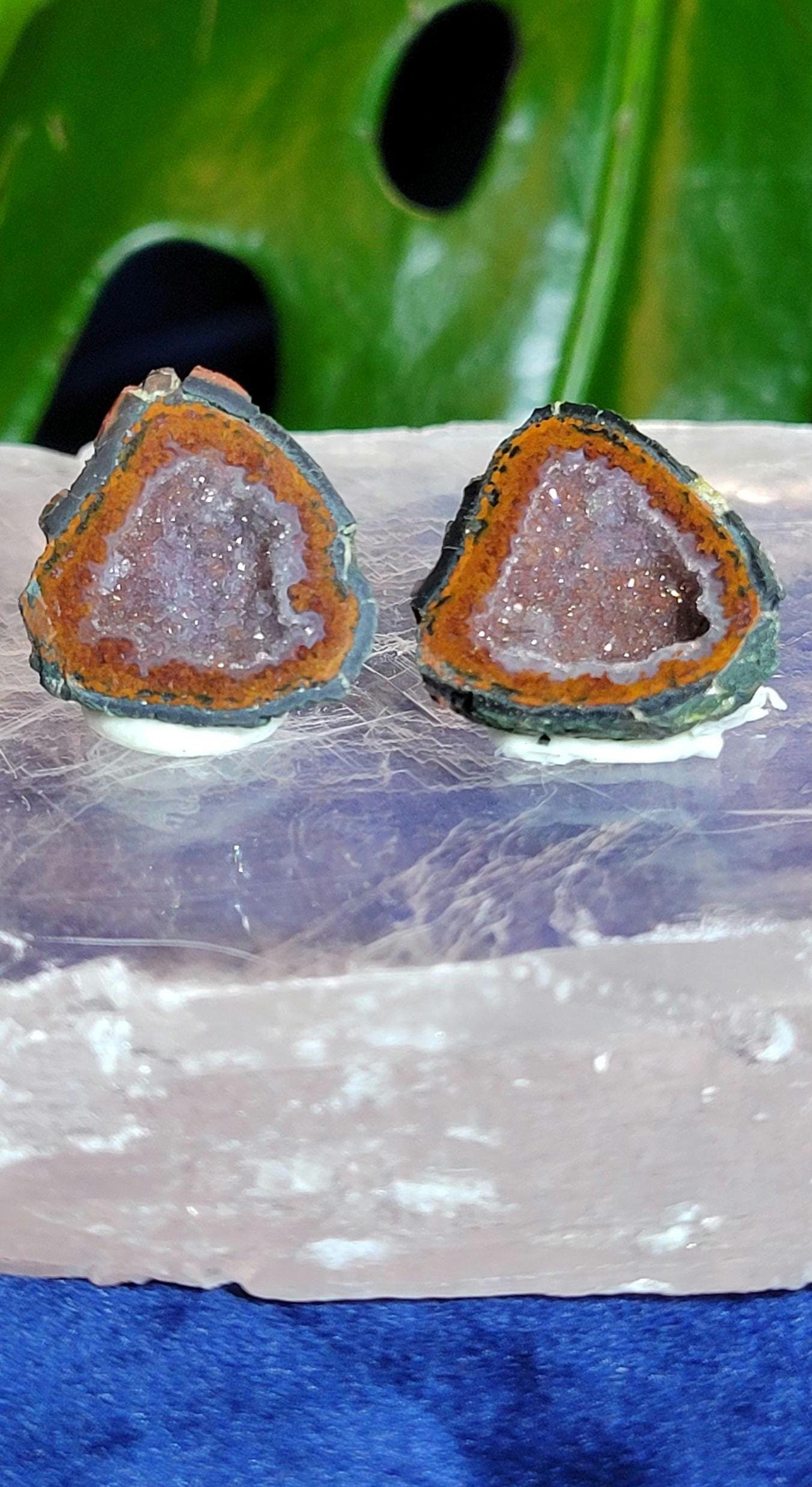 Stunning Mexican Mini Geodes with Quartz Druze | Crystal Collector | Jewelry Accessories | Home Decor | Birthday Christmas gift Ideas