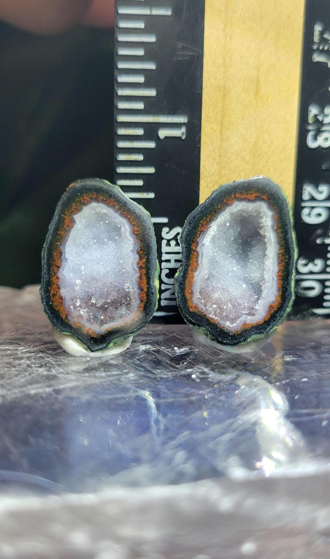 Stunning Mexican Mini Geodes with Quartz Druze | Crystal Collector | Jewelry Accessories | Home Decor | Birthday Christmas gift Ideas