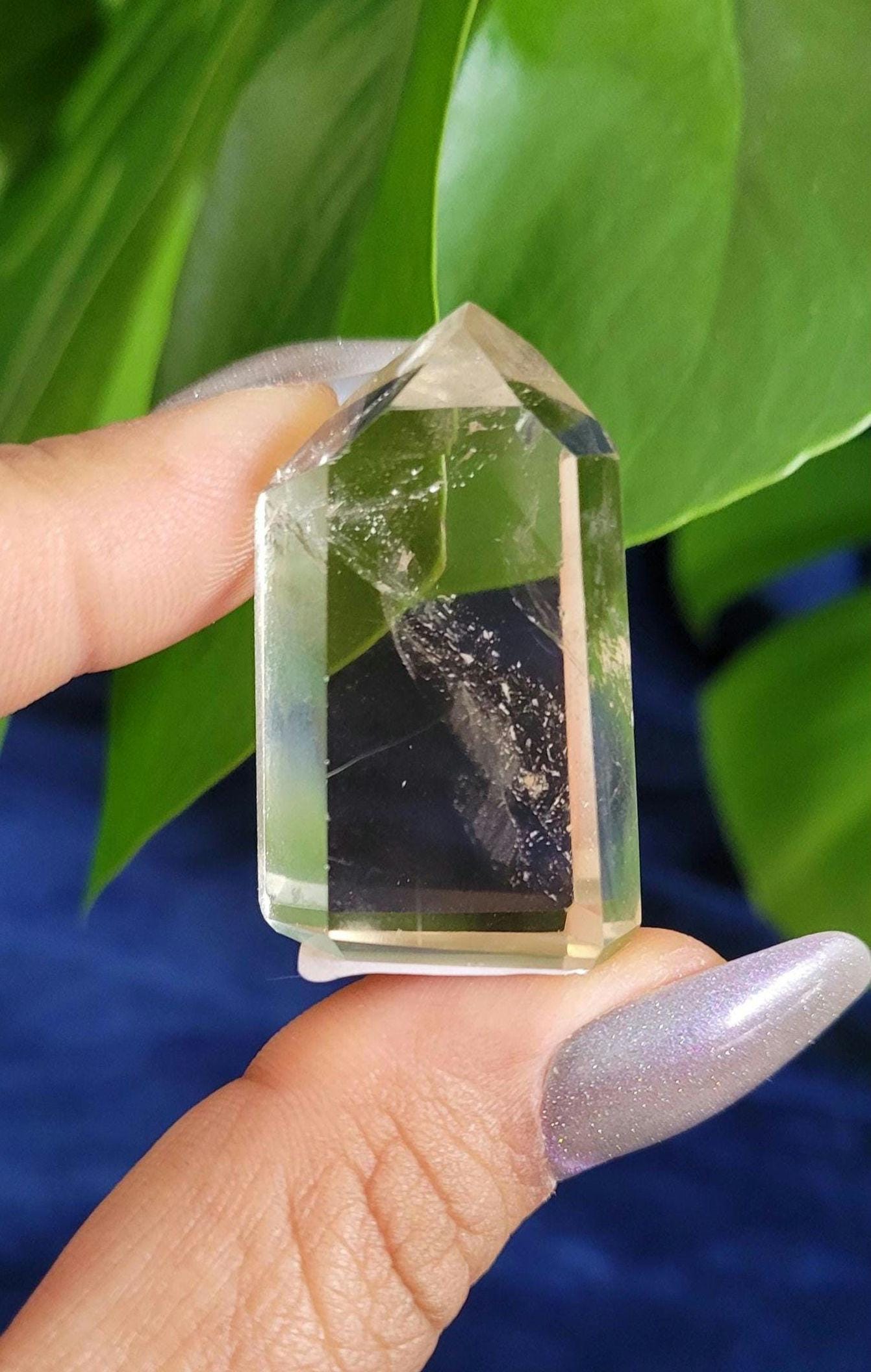 AAA Grade Natural Citrine Points from Brazil | Beautiful Polish | Birthday Christmas Gift Idea | Champagne Gold | Abundance and Creativity