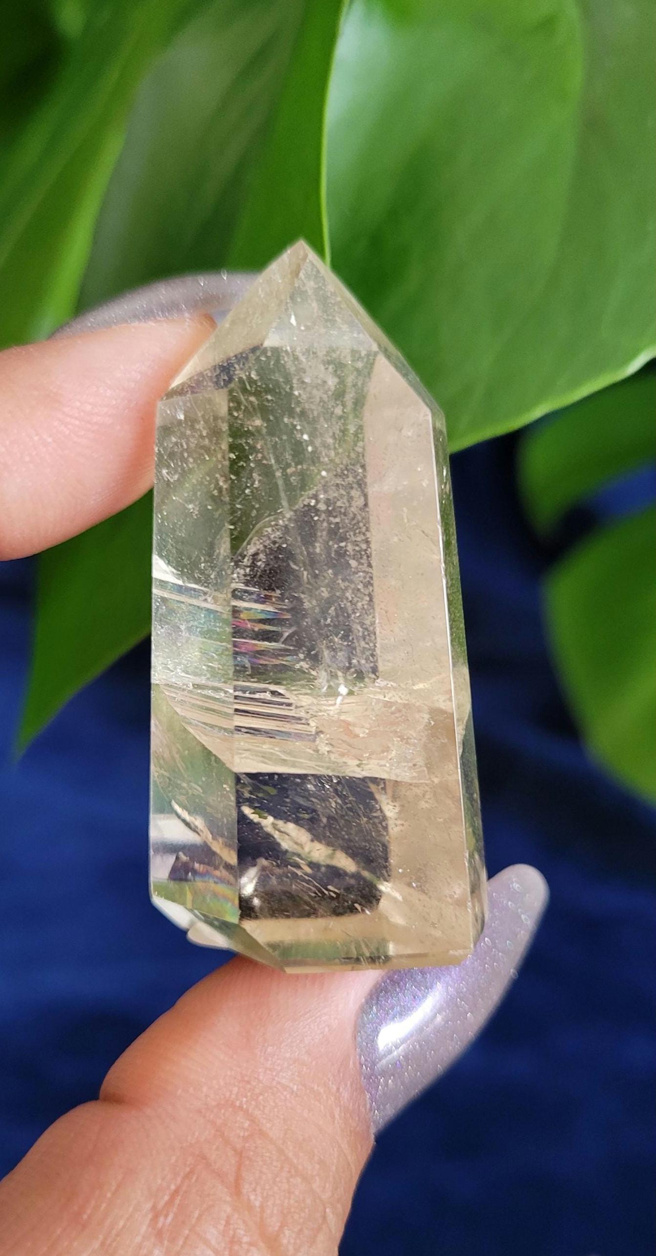 AAA Grade Natural Citrine Points from Brazil | Beautiful Polish | Birthday Christmas Gift Idea | Champagne Gold | Abundance and Creativity