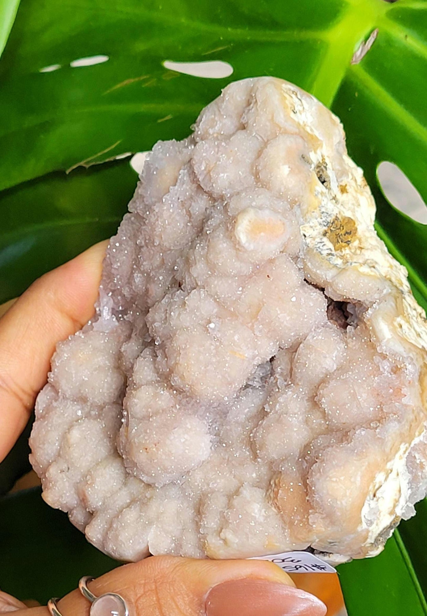 Gorgeous Pink Sugary Amethyst Flowers|Botryoidal Stalactite Cluster with sparkles| Crystal Collectors|Valentines Day Love Gift for you|303g