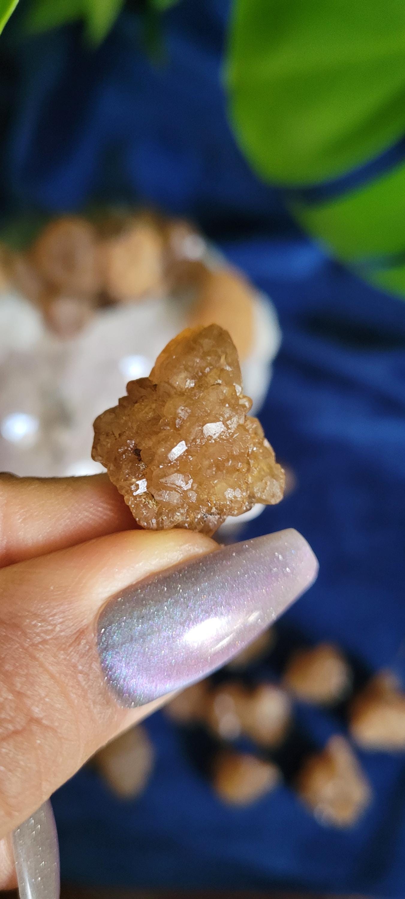 Natural Raw Citrine Nuggets from Morocco | Honey Amber Gold | Gift Ideas | Crystal Jewelry Wrapping | Gridding | Abundance and Creativity