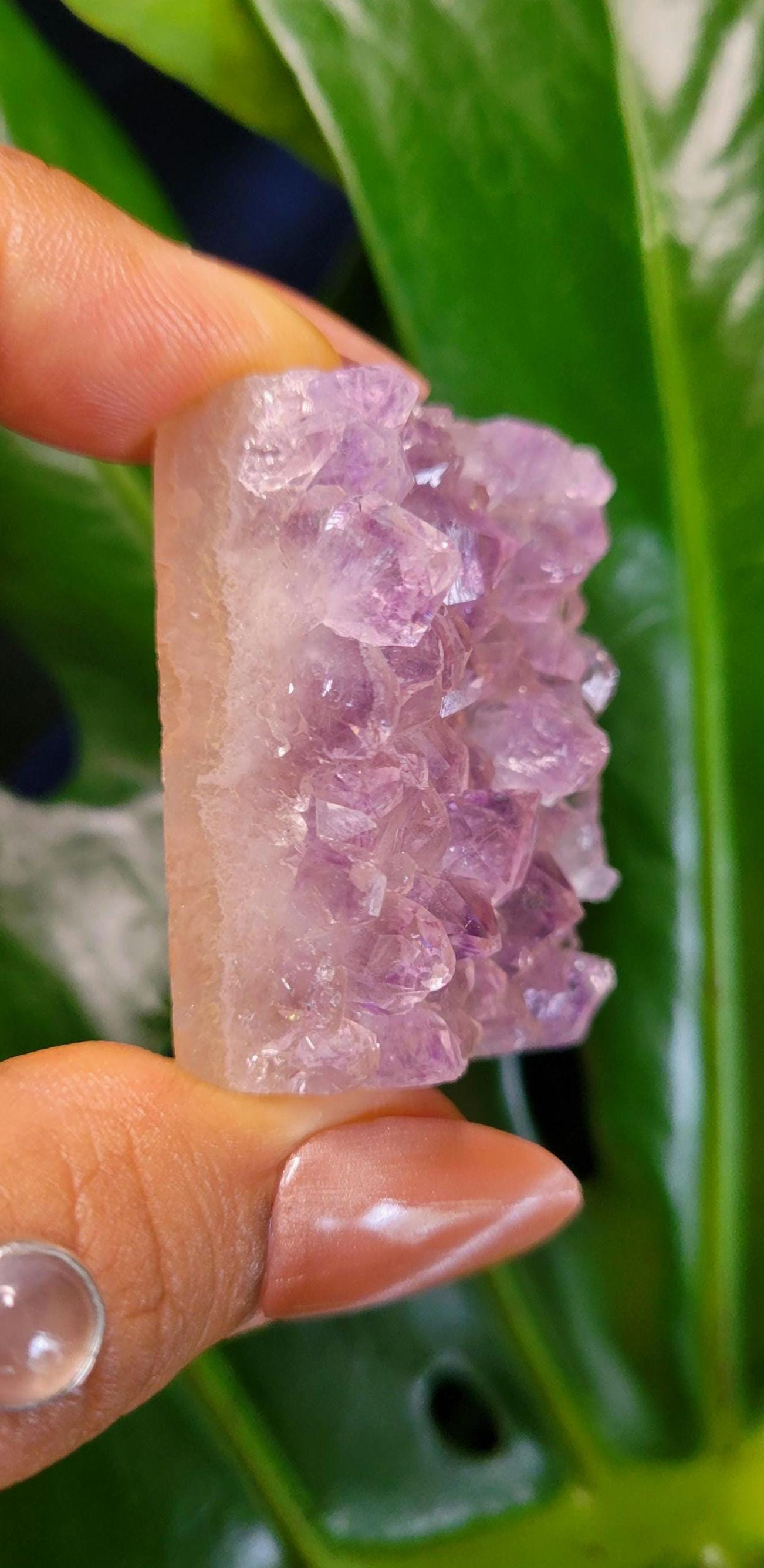 High Quality Amethyst Squares half polished from Brazil | Home Decor |Crystal Collector | Gift Ideas | Your Pick