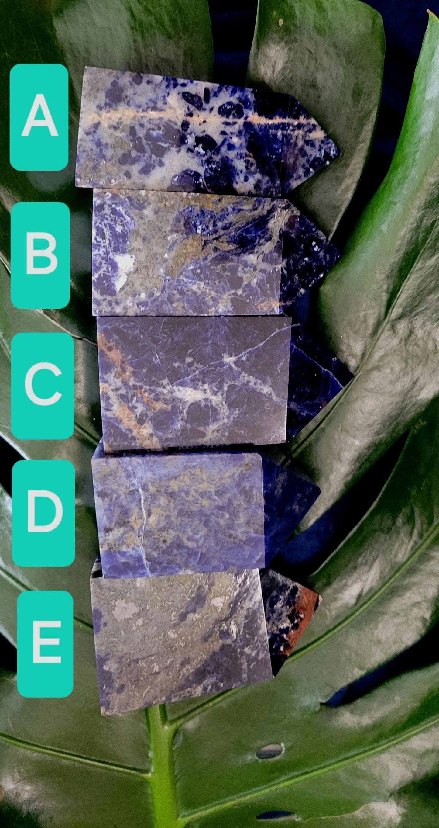 Sodalite Crystal Towers | Your Pick | Birthday Party Christmas Gift Ideas | Crystal Collectors | Brazil | Blue White Silver Orange Pink