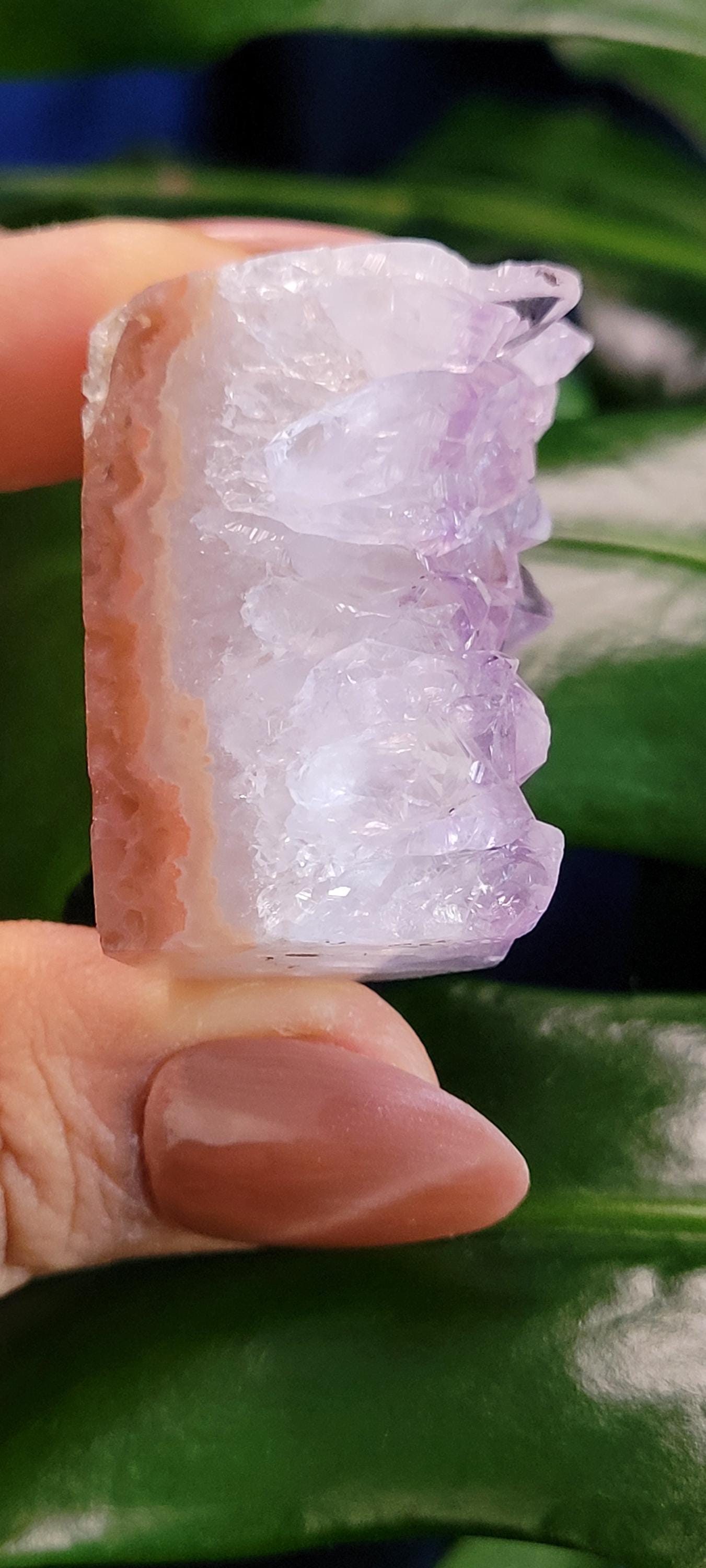 High Quality Amethyst Squares half polished from Brazil | Home Decor |Crystal Collector | Gift Ideas | Your Pick