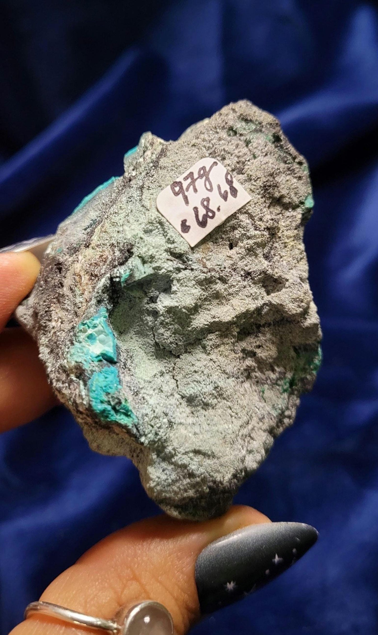 Malachite Chrysocolla 'Malacolla' Specimen from the DRC | Crystal Collector | Birthday Christmas Gift Ideas | Green Blue | 97g