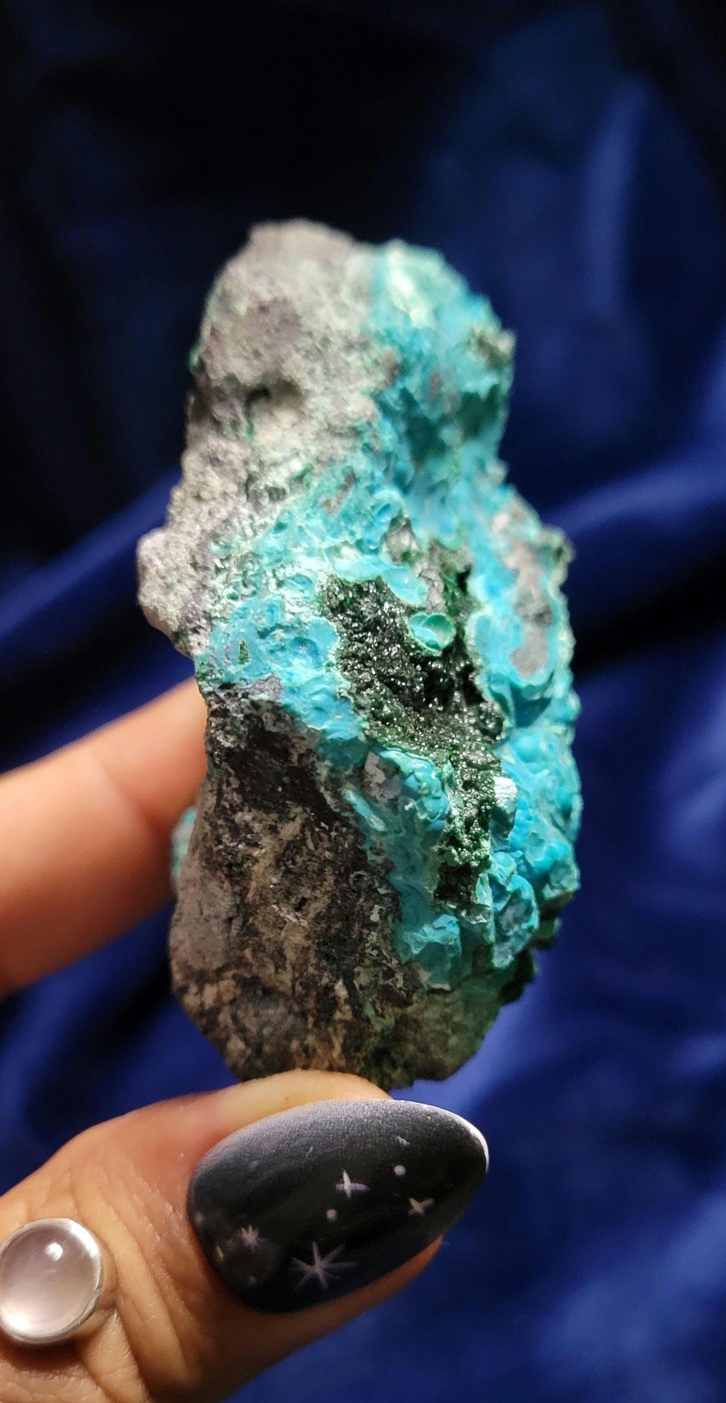 Malachite Chrysocolla 'Malacolla' Specimen from the DRC | Crystal Collector | Birthday Christmas Gift Ideas | Green Blue | 97g