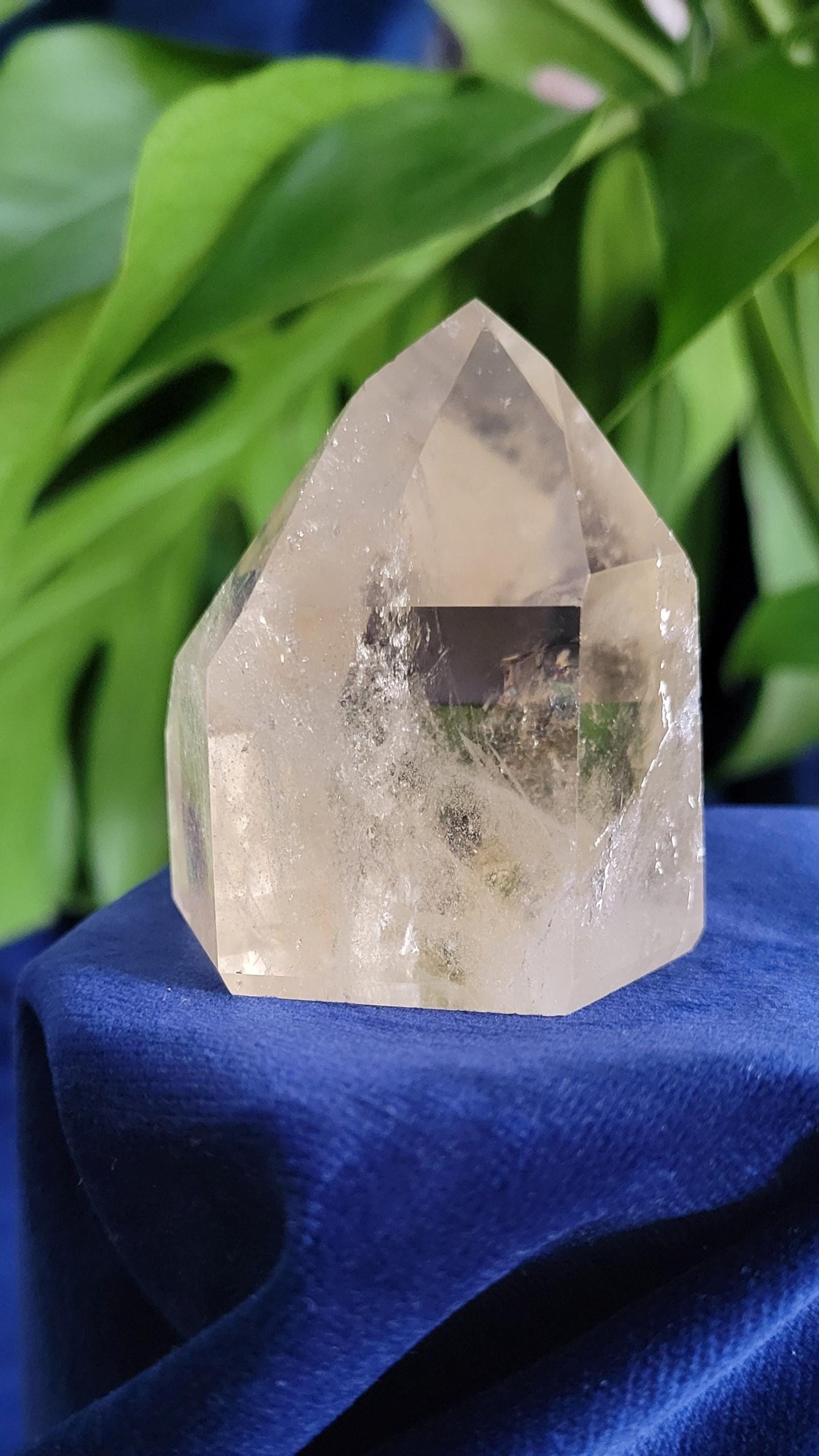 AAA Grade Natural Citrine Point with Rainbows from Brazil | Beautiful Polish | Birthday Christmas Gift Ideas | Champagne Gold | Prosperity
