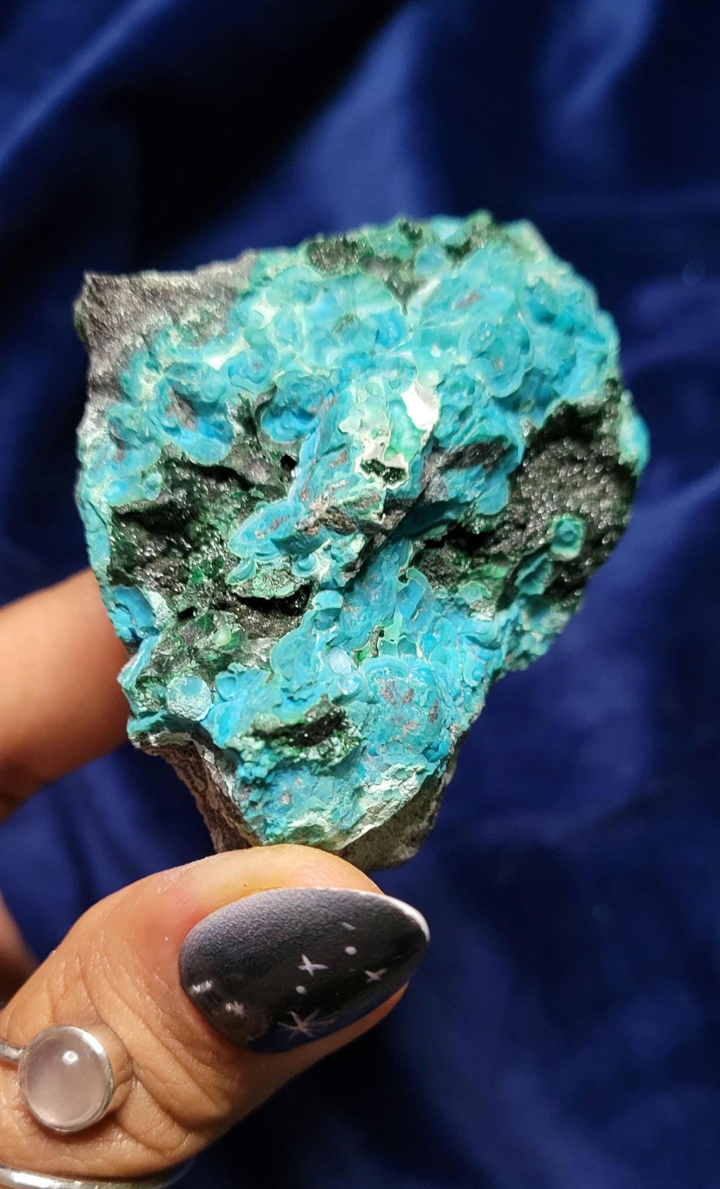 Malachite Chrysocolla 'Malacolla' Specimen from the DRC | Crystal Collector | Birthday Christmas Gift Ideas | Green Blue | 97g