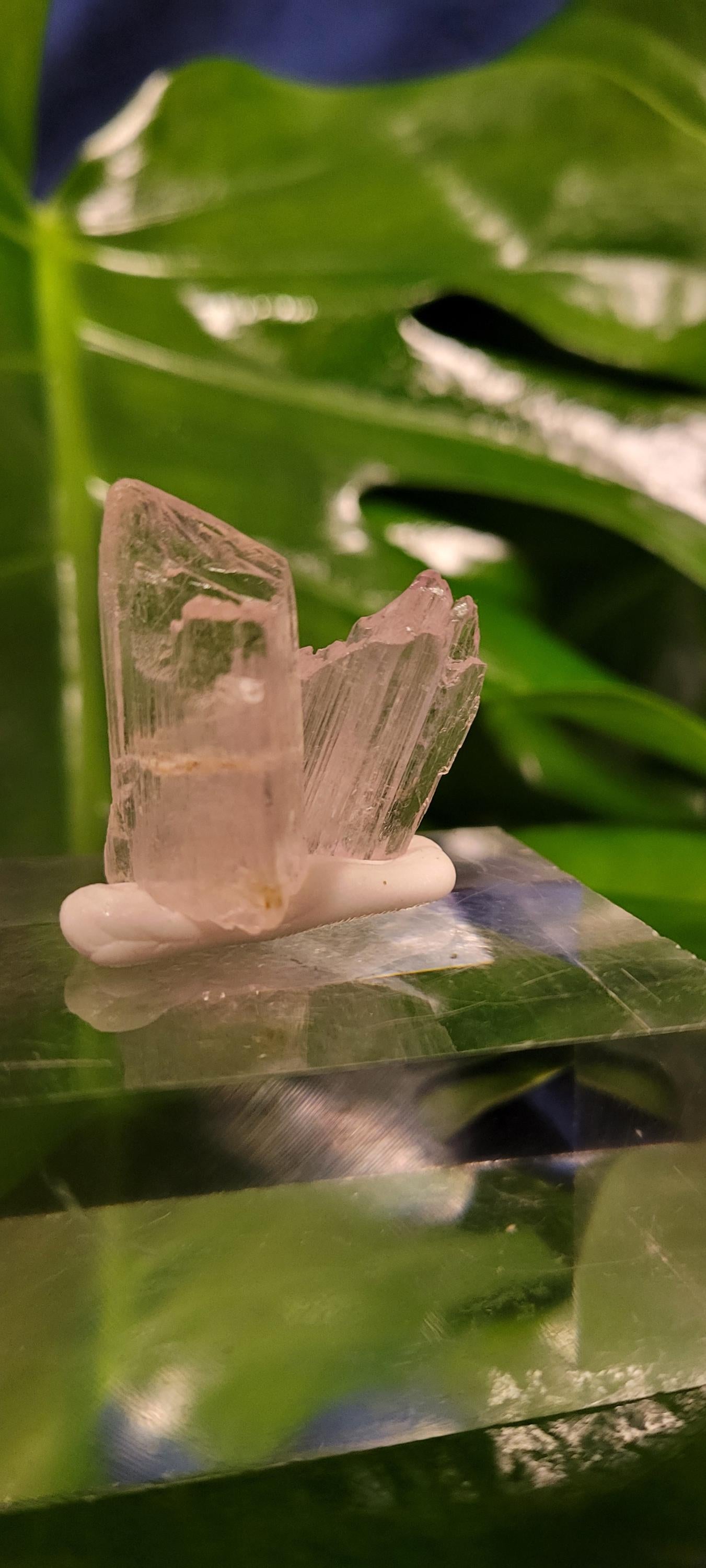 Etched & Translucent Gemmy Pink Kunzite | AAA Grade Crystal Specimen for Collectors | Heart Chakra | Love Gift Idea | Gorgeously Pink | 11g
