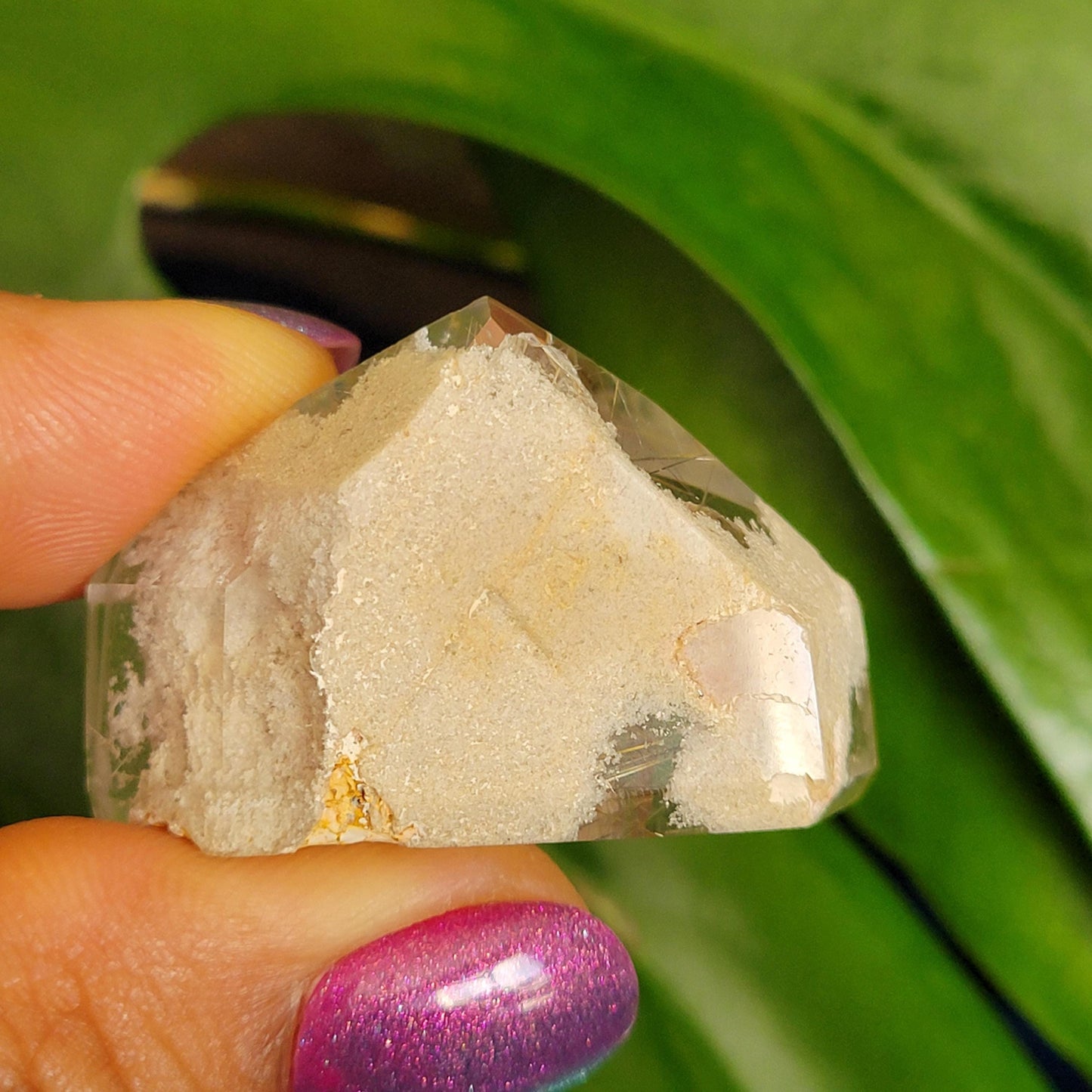 AAA Grade High Quality Gold Rutile Lodolite Quartz Crystal from Brazil | Gorgeous Unique Crystal Collector Gift | Love and Abundance | 25g