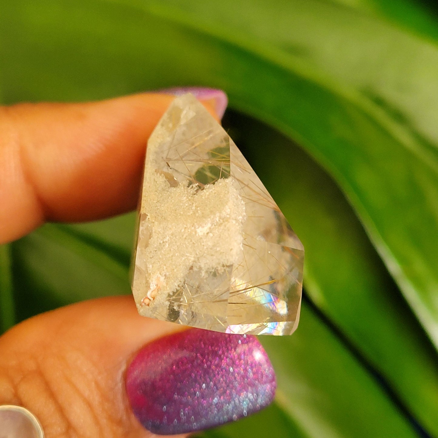 AAA Grade High Quality Gold Rutile Lodolite Quartz Crystal from Brazil | Gorgeous Unique Crystal Collector Gift | Love and Abundance | 25g