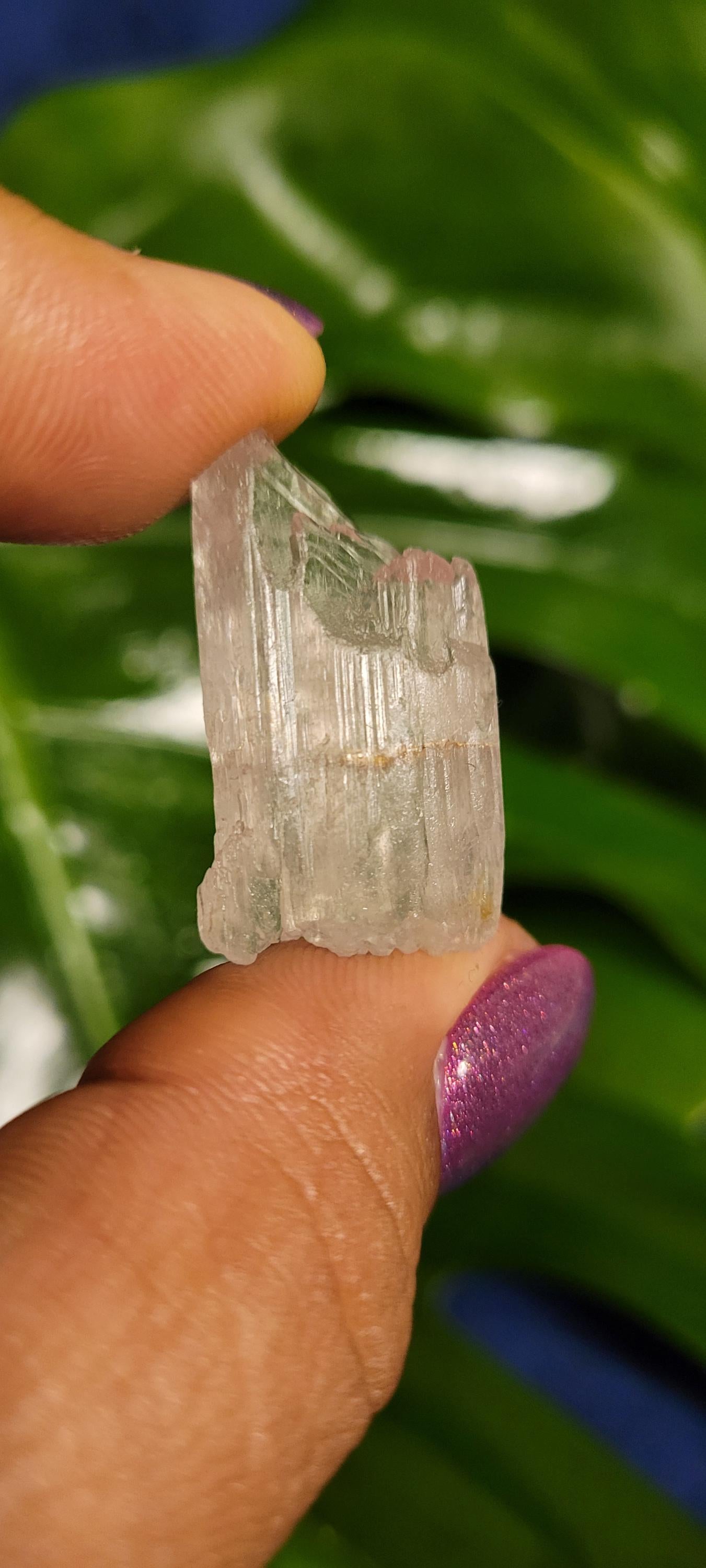 Etched & Translucent Gemmy Pink Kunzite | AAA Grade Crystal Specimen for Collectors | Heart Chakra | Love Gift Idea | Gorgeously Pink | 11g
