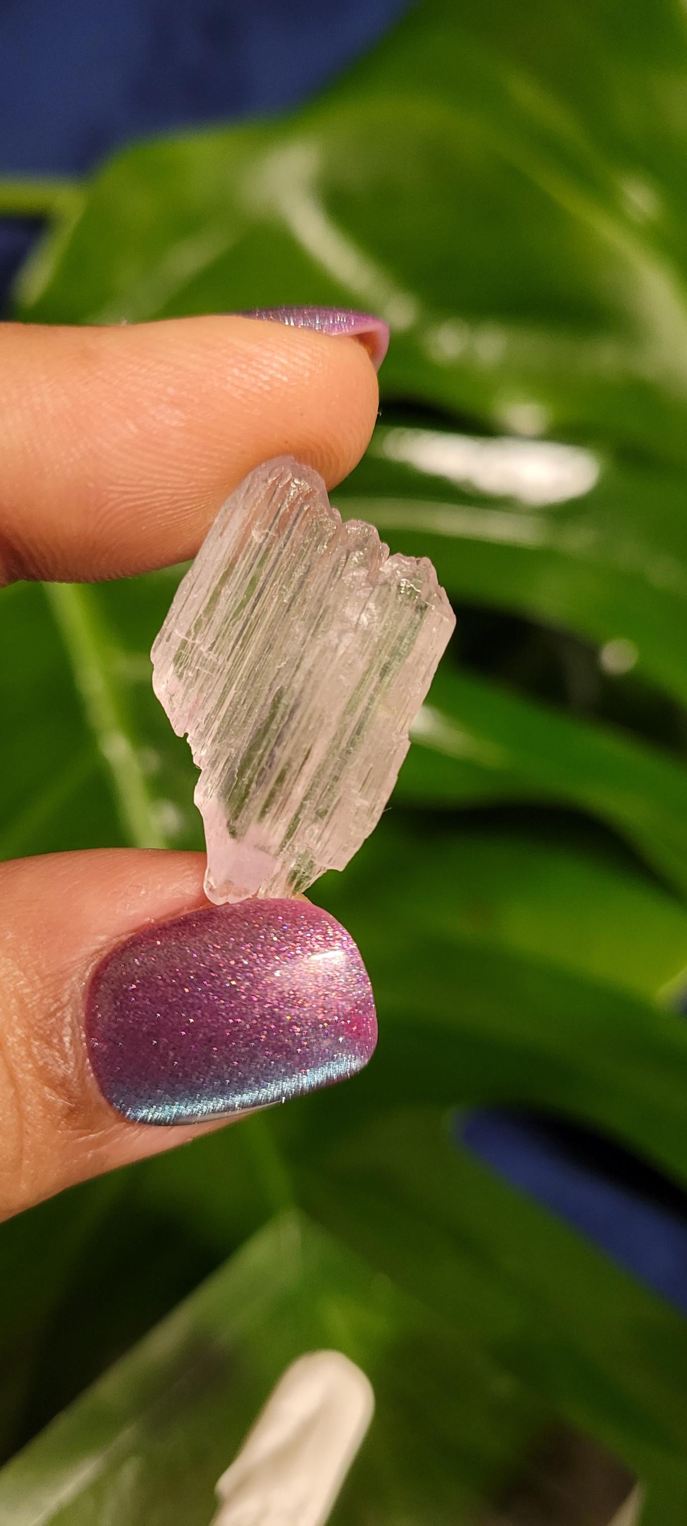 Etched & Translucent Gemmy Pink Kunzite | AAA Grade Crystal Specimen for Collectors | Heart Chakra | Love Gift Idea | Gorgeously Pink | 11g