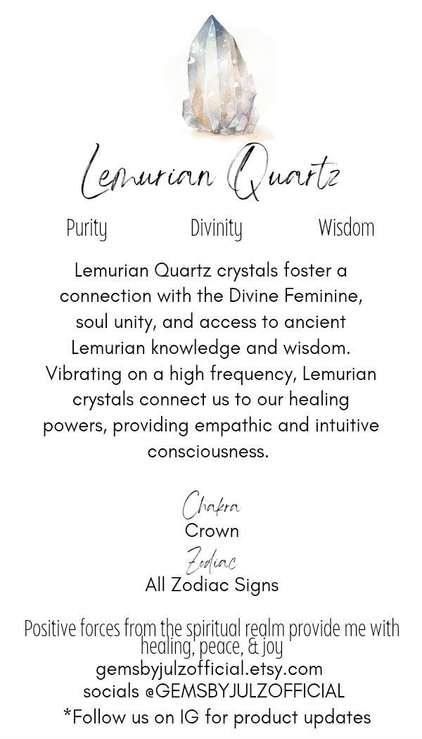 Lemurian Clear Quartz Raw & Natural Crystal Twin Points from Arkansas | Home Decor | Crown Chakra Meditation Tool | Good Energy | Gift