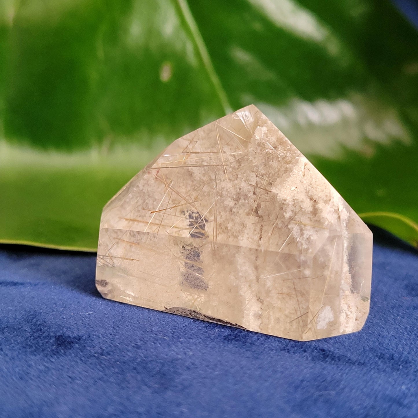 AAA Grade High Quality Gold Rutile Lodolite Quartz Crystal from Brazil | Gorgeous Unique Crystal Collector Gift | Love and Abundance | 25g