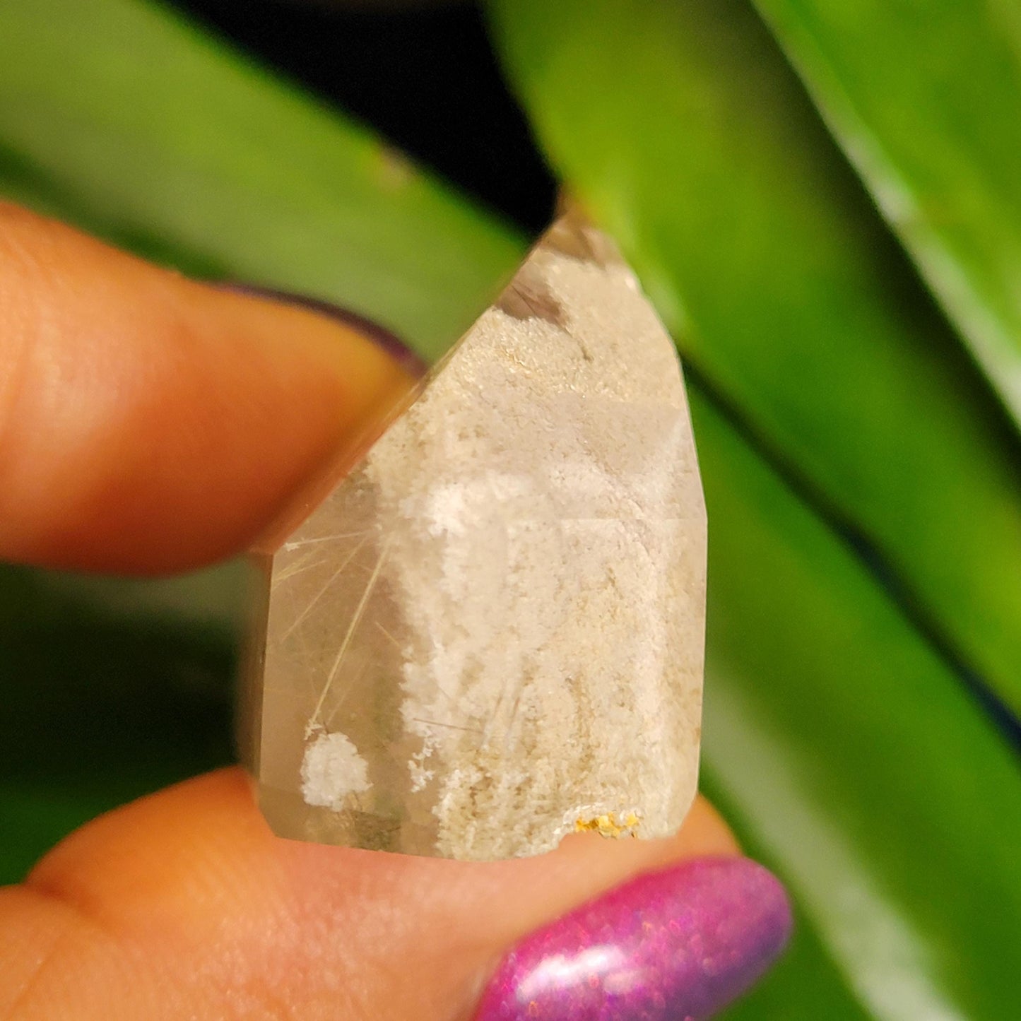 AAA Grade High Quality Gold Rutile Lodolite Quartz Crystal from Brazil | Gorgeous Unique Crystal Collector Gift | Love and Abundance | 25g