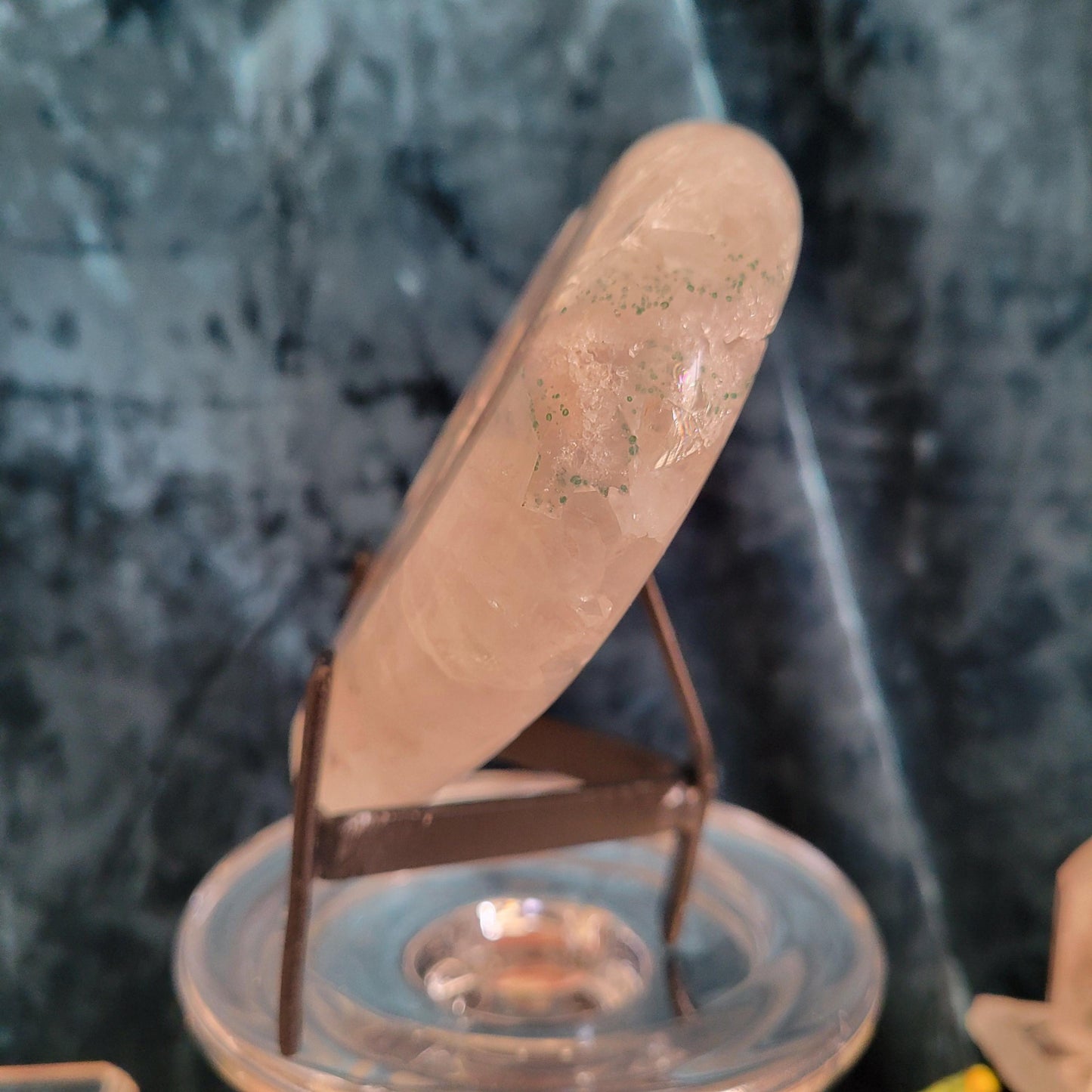 Stunning Druzy Agate Geode with Stand | Crystal Collector | Home Decor | Love You Gift | Statement Piece | 1. 3lbs