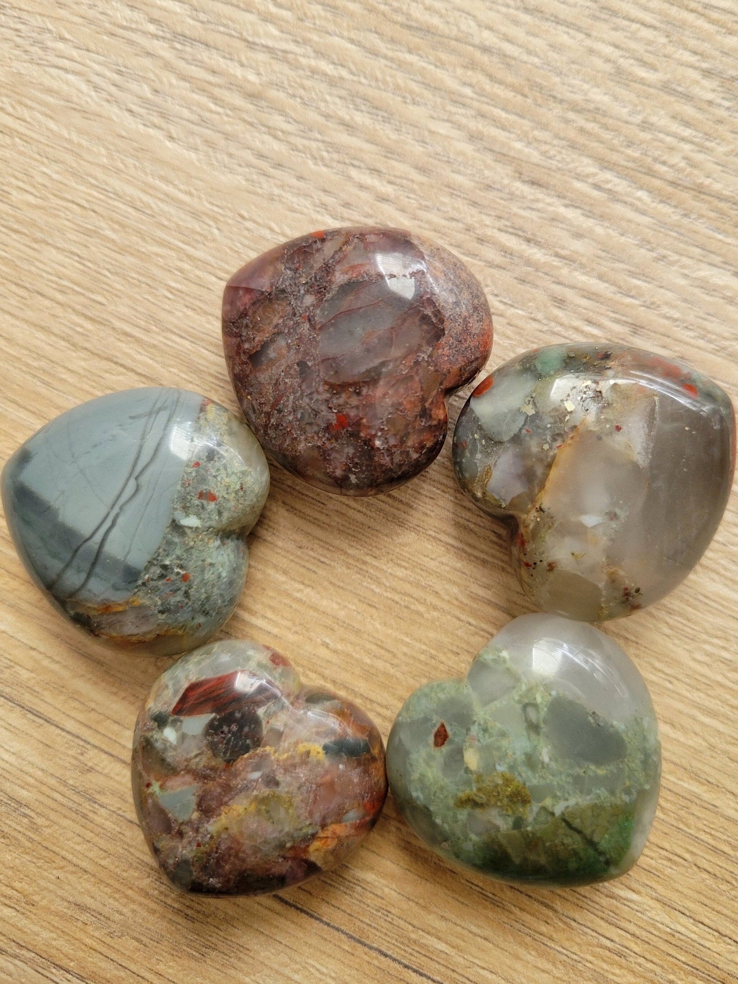 Moss Agate Heart Crystal Carving | Home Decor | 25g | Intuitively picked | Meditation Tool | Birthday or Valentines Day Love Gift